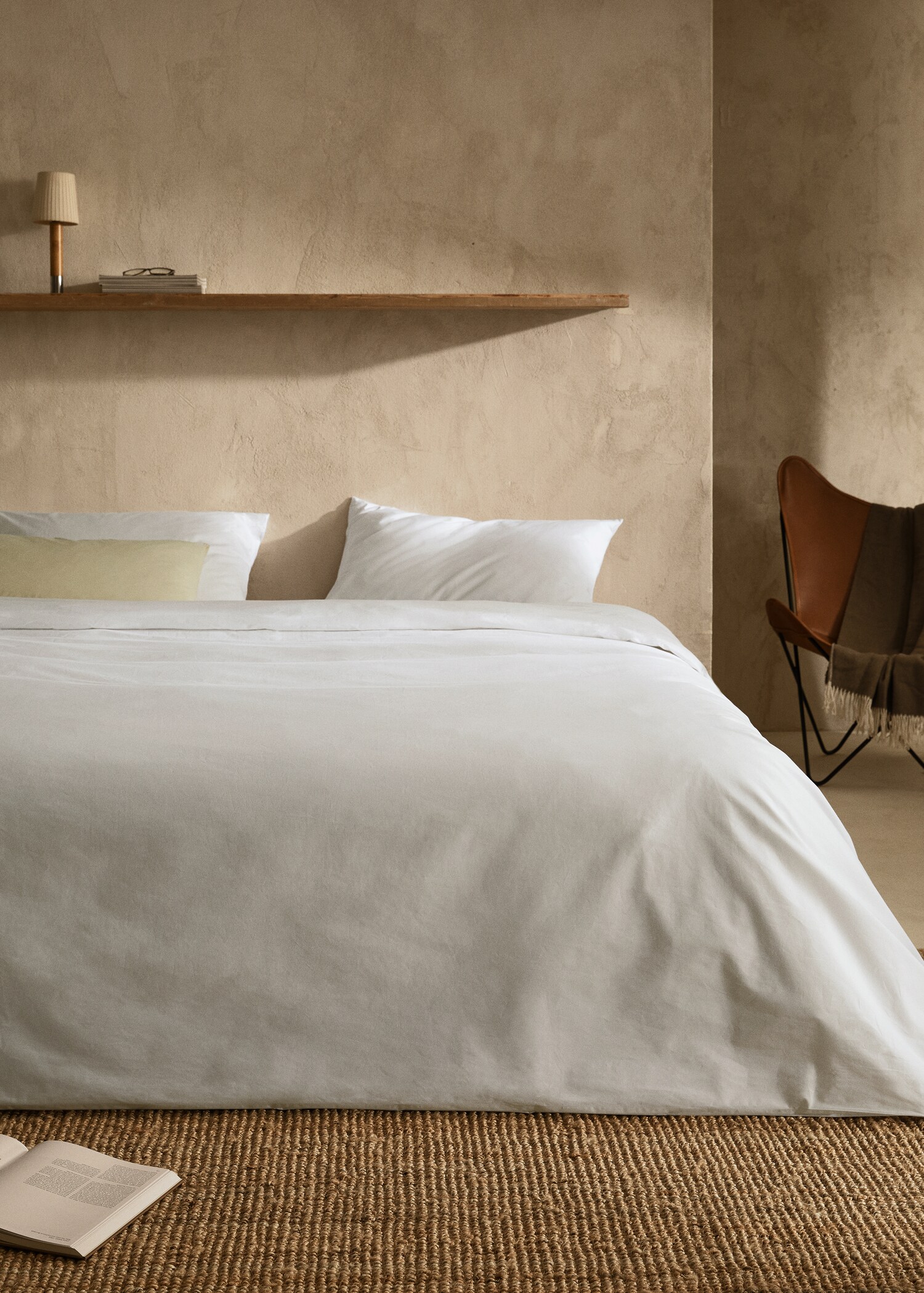 Bettbezug aus Baumwoll-Perkal mit 300 Fäden für 90 cm Bett - Detail des Artikels 8