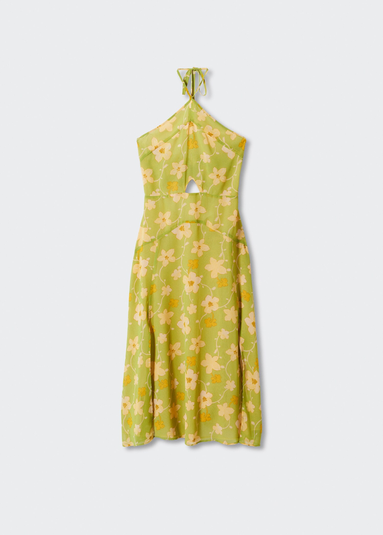 Kleid mit Blumenmuster - Artikel ohne Model