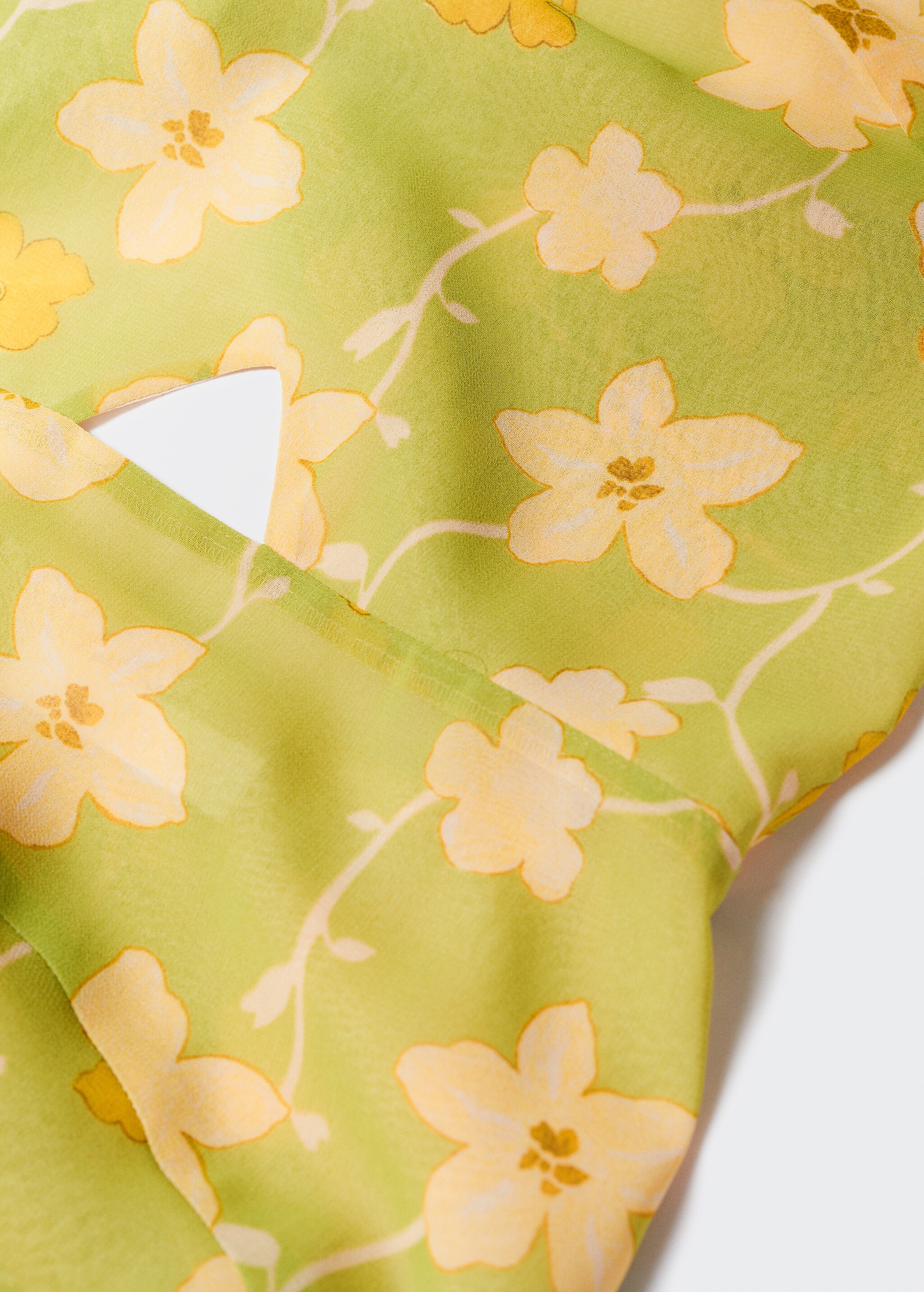 Flower print dress - Details of the article 8