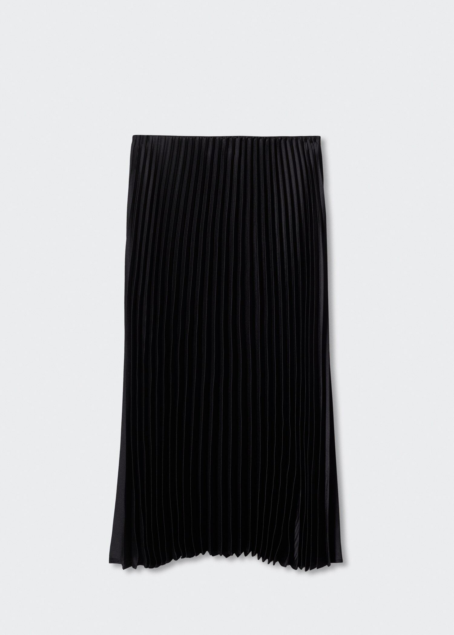Satin pleated skirt - Article without model