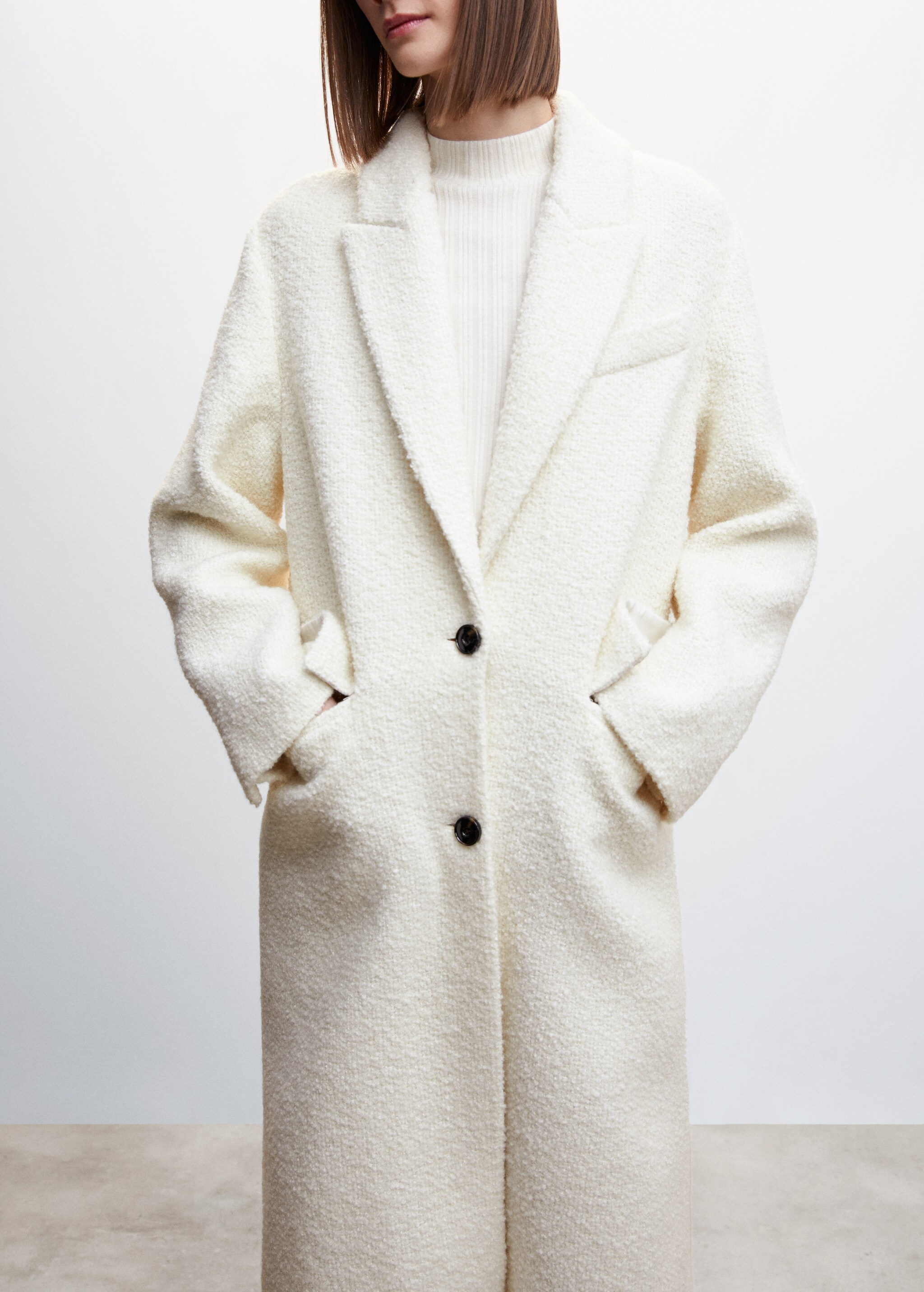 Terry wool coat - Details of the article 6
