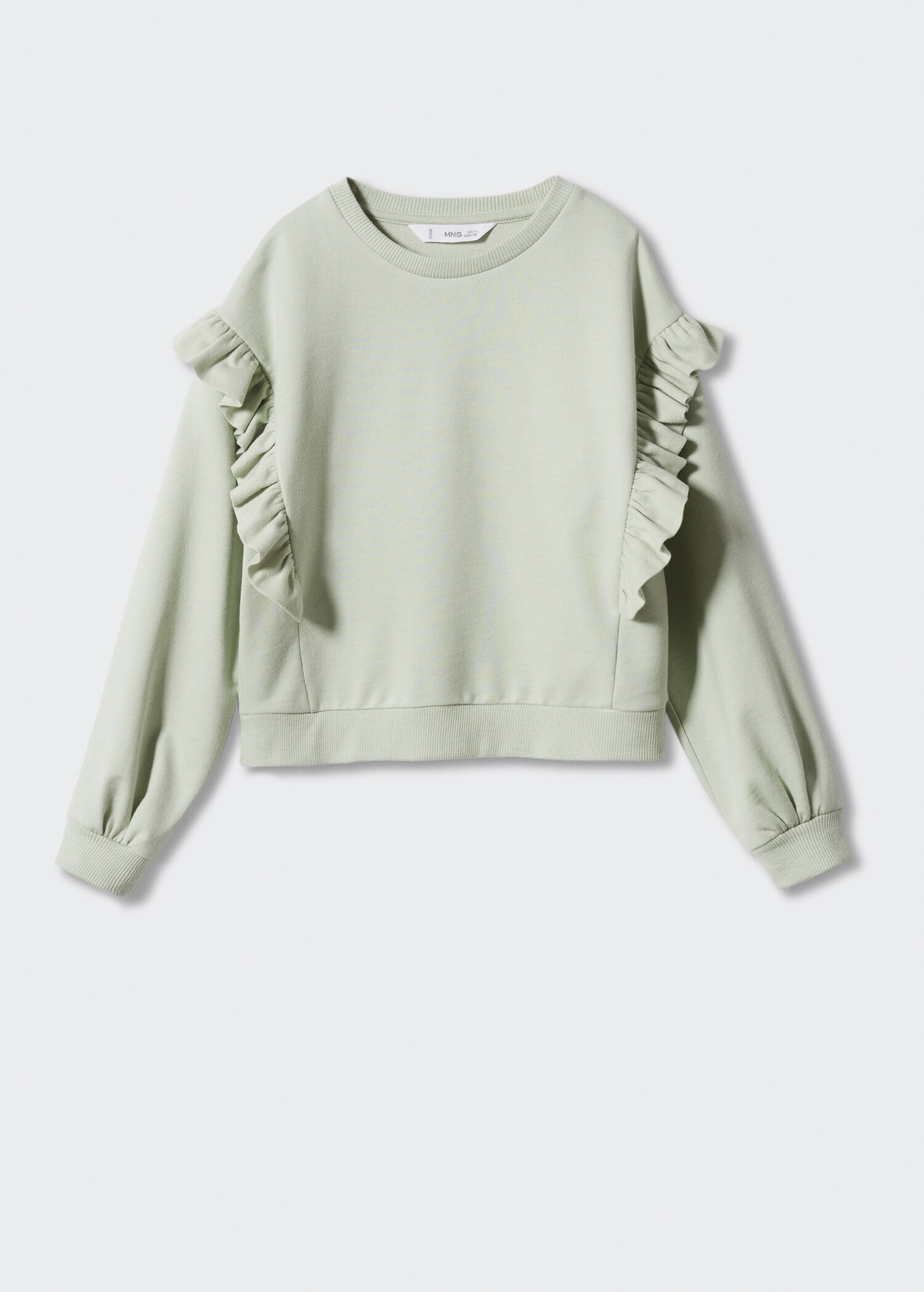 Sweat-shirt coton volants - Article sans modèle