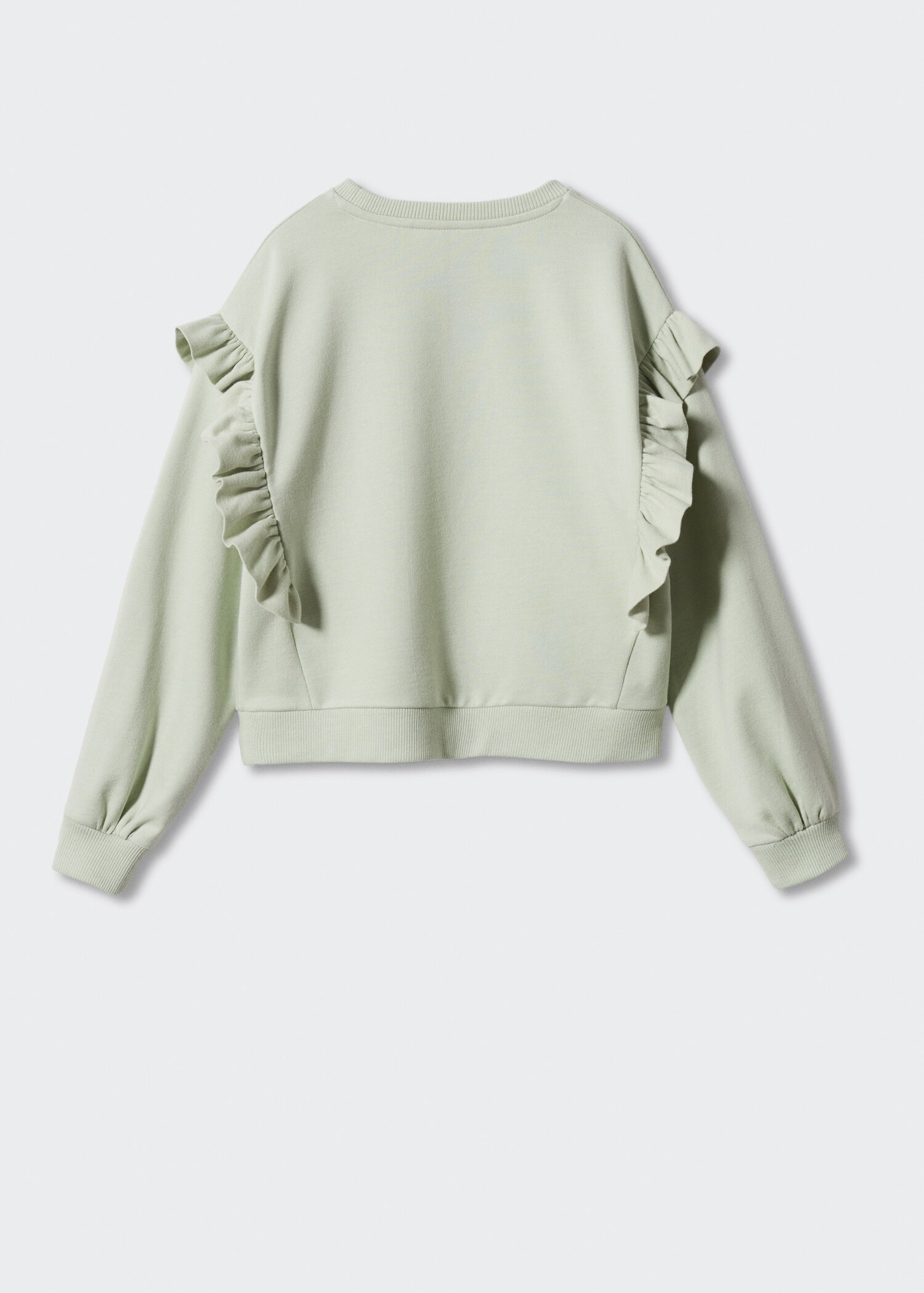 Sweat-shirt coton volants - Verso de l’article