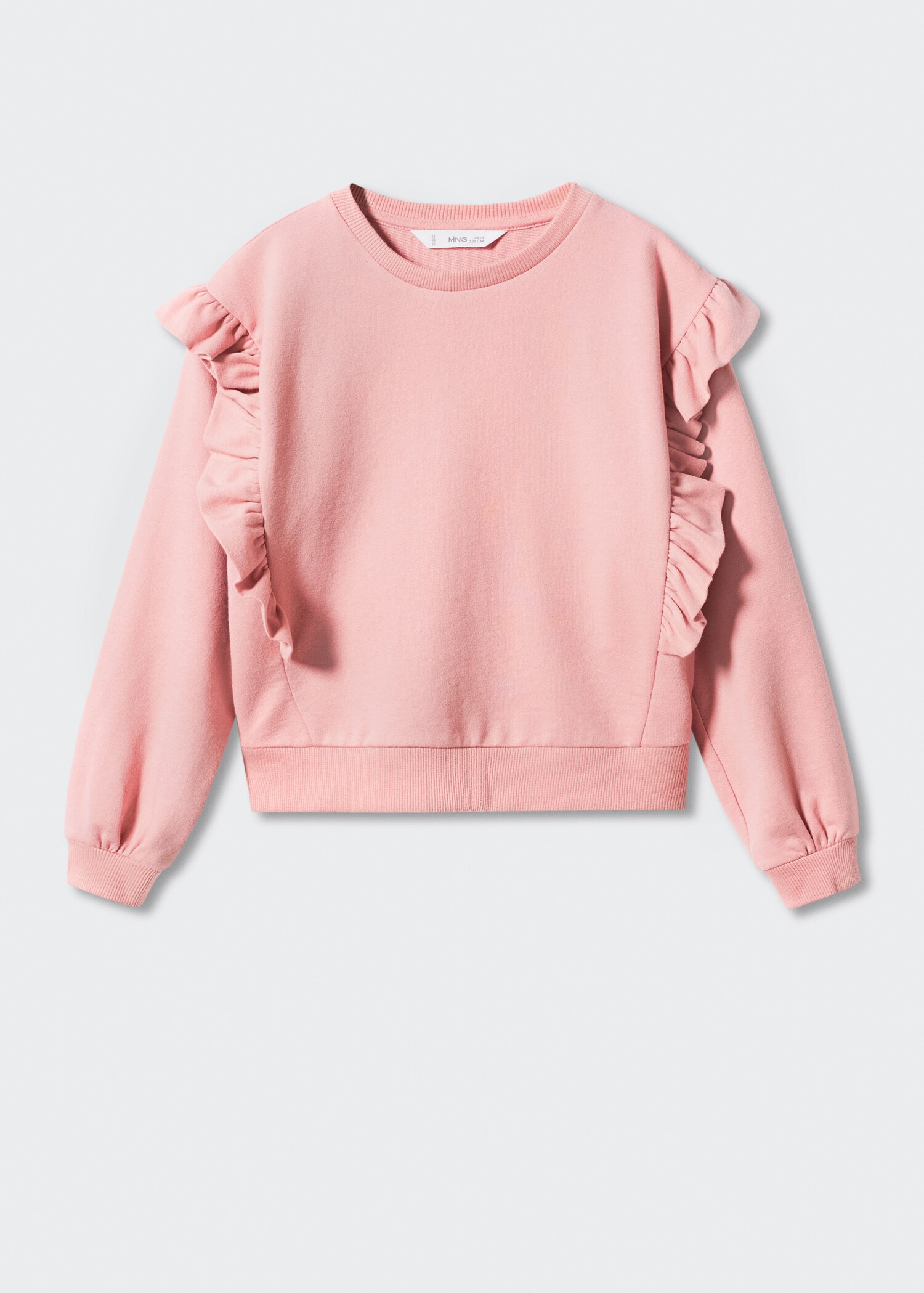 Sweat-shirt coton volants - Article sans modèle