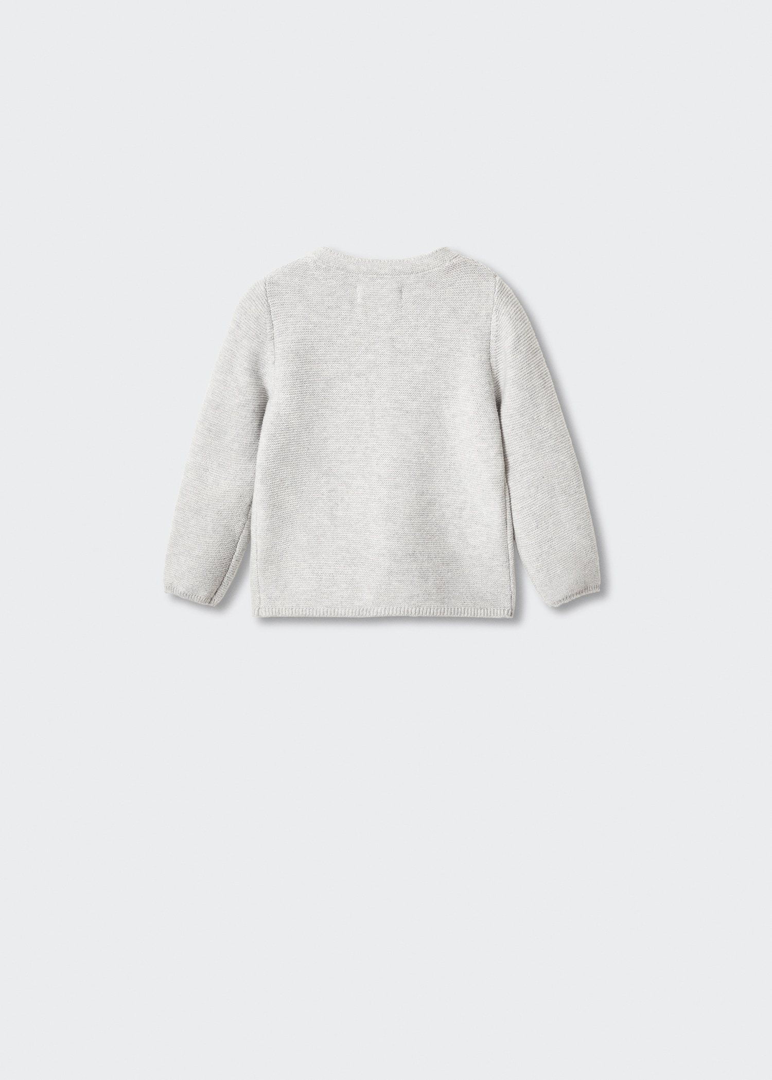 Cardigan din tricot de bumbac - Spatele articolului