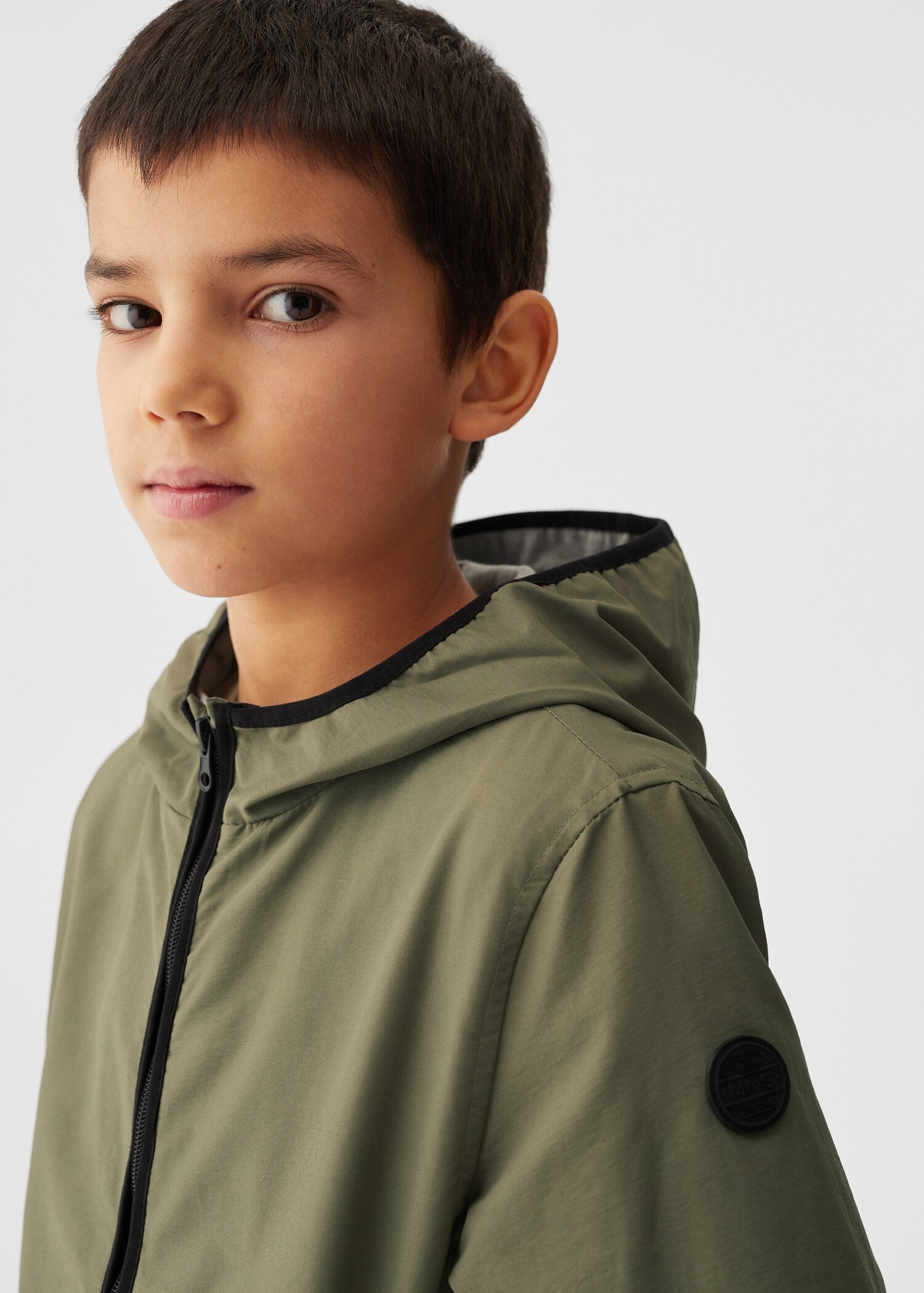 Parkas med hette - Artikkeldetalj 1