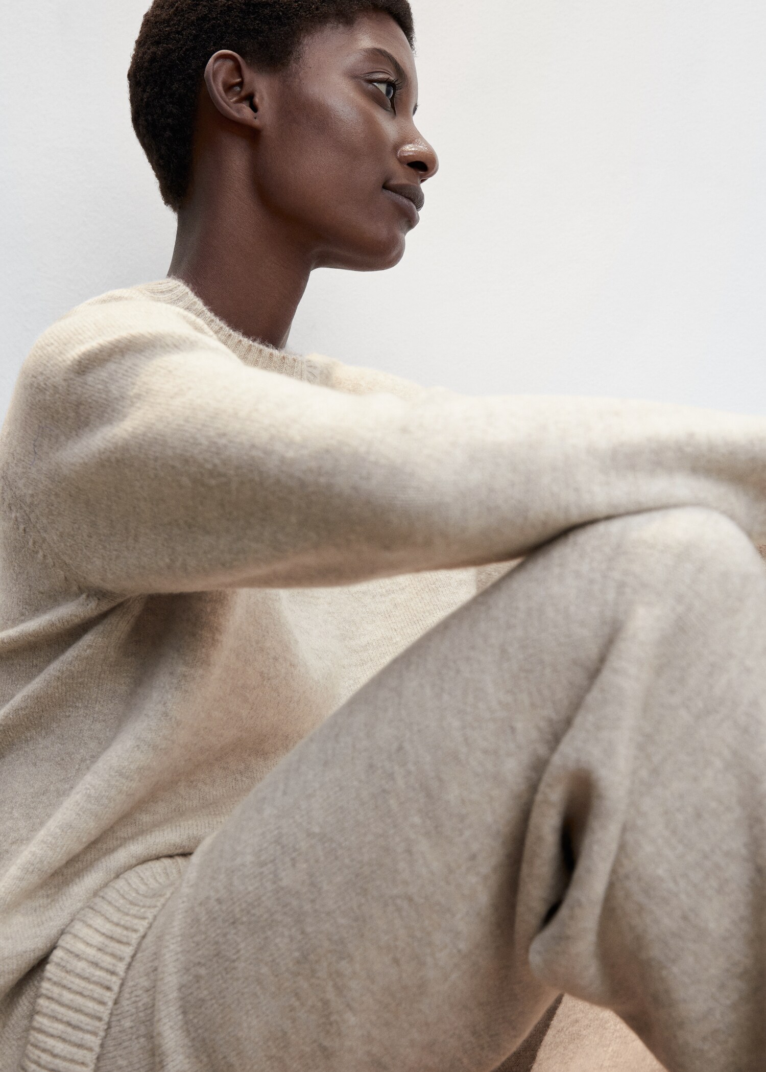 Oversize knit sweater - Details of the article 2