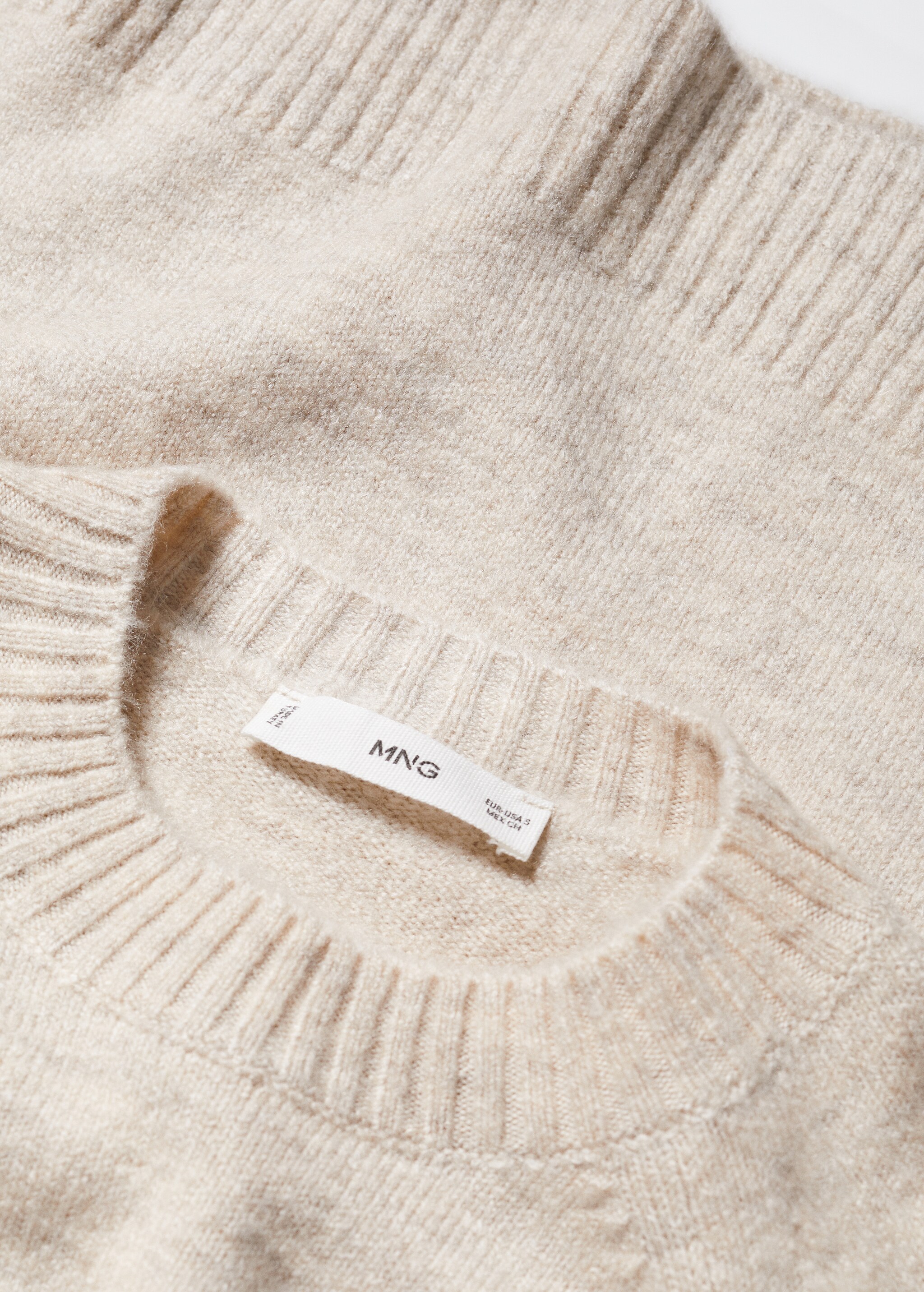 Oversize knit sweater - Details of the article 8