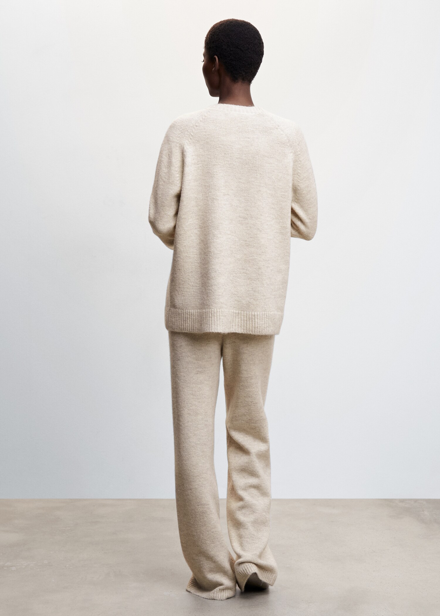 Pull-over maille oversize - Verso de l’article