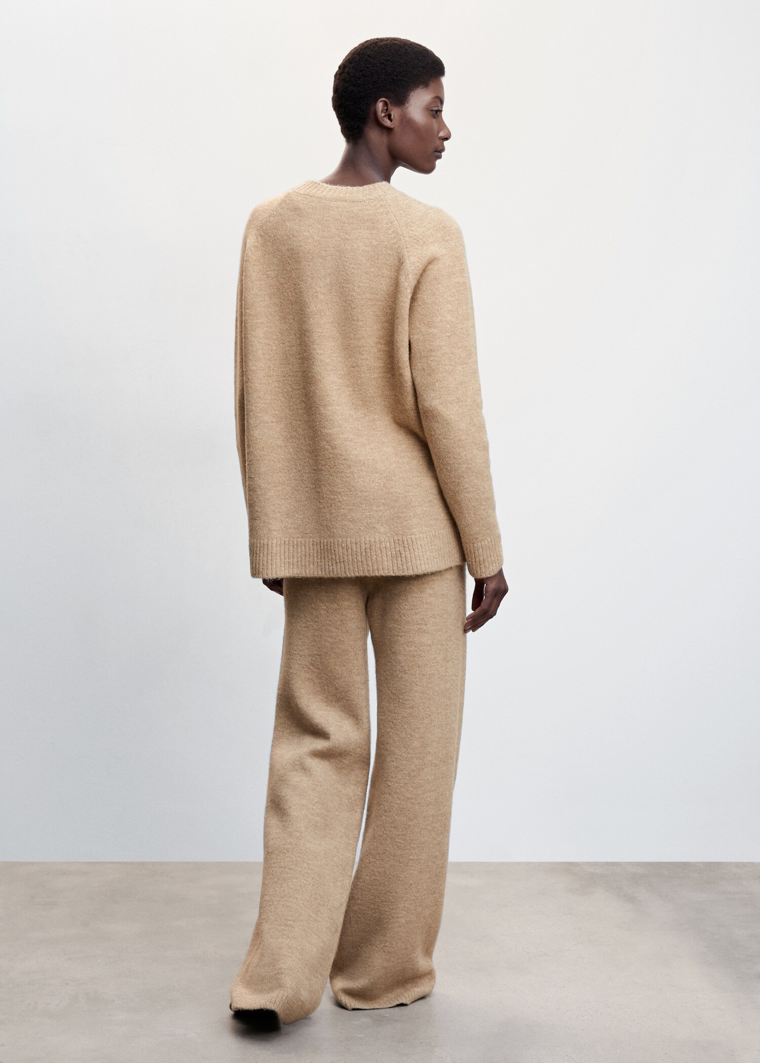 Pull-over maille oversize - Verso de l’article