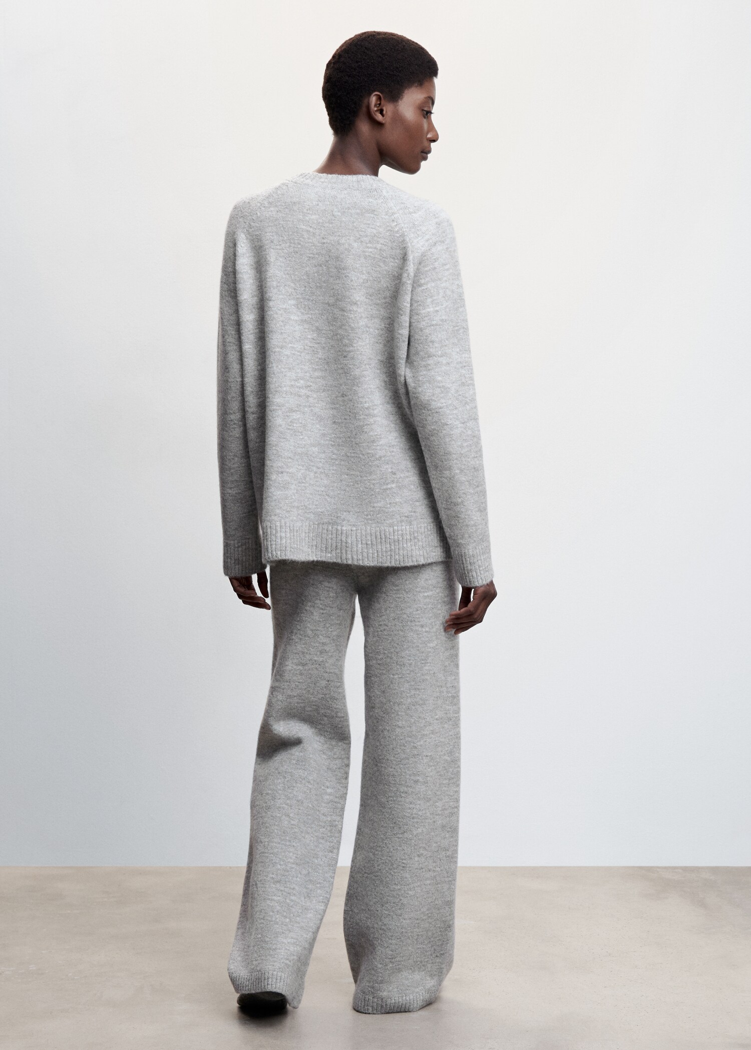 Pull-over maille oversize - Verso de l’article