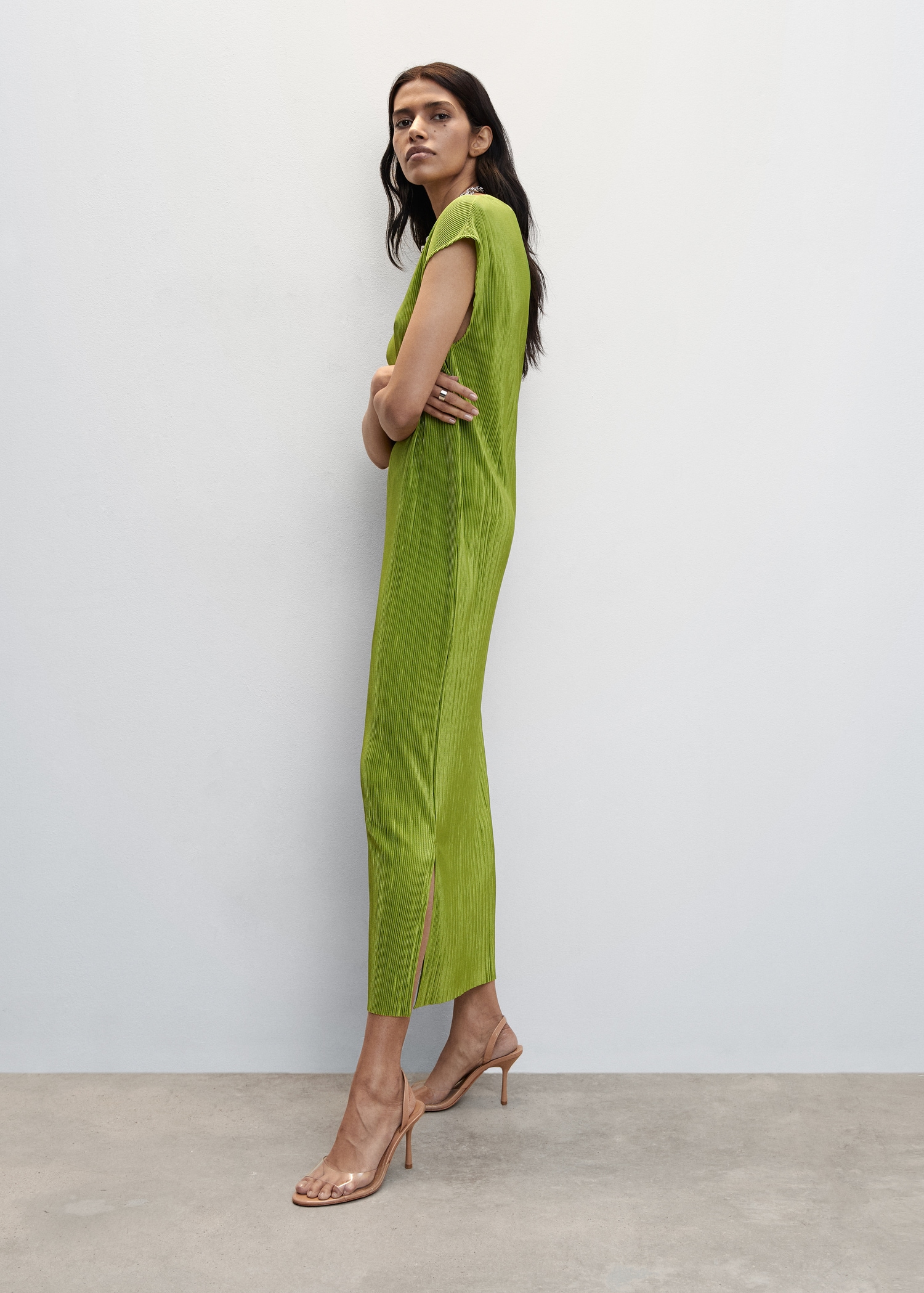 Robe longue plissée - Détail de l'article 2