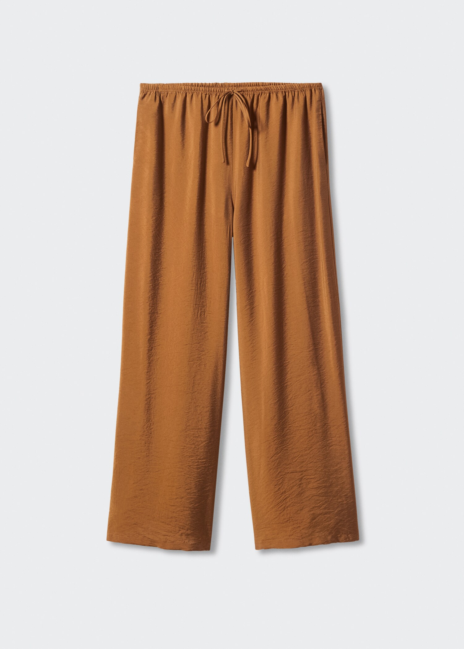 Satin palazzo trousers - Article without model