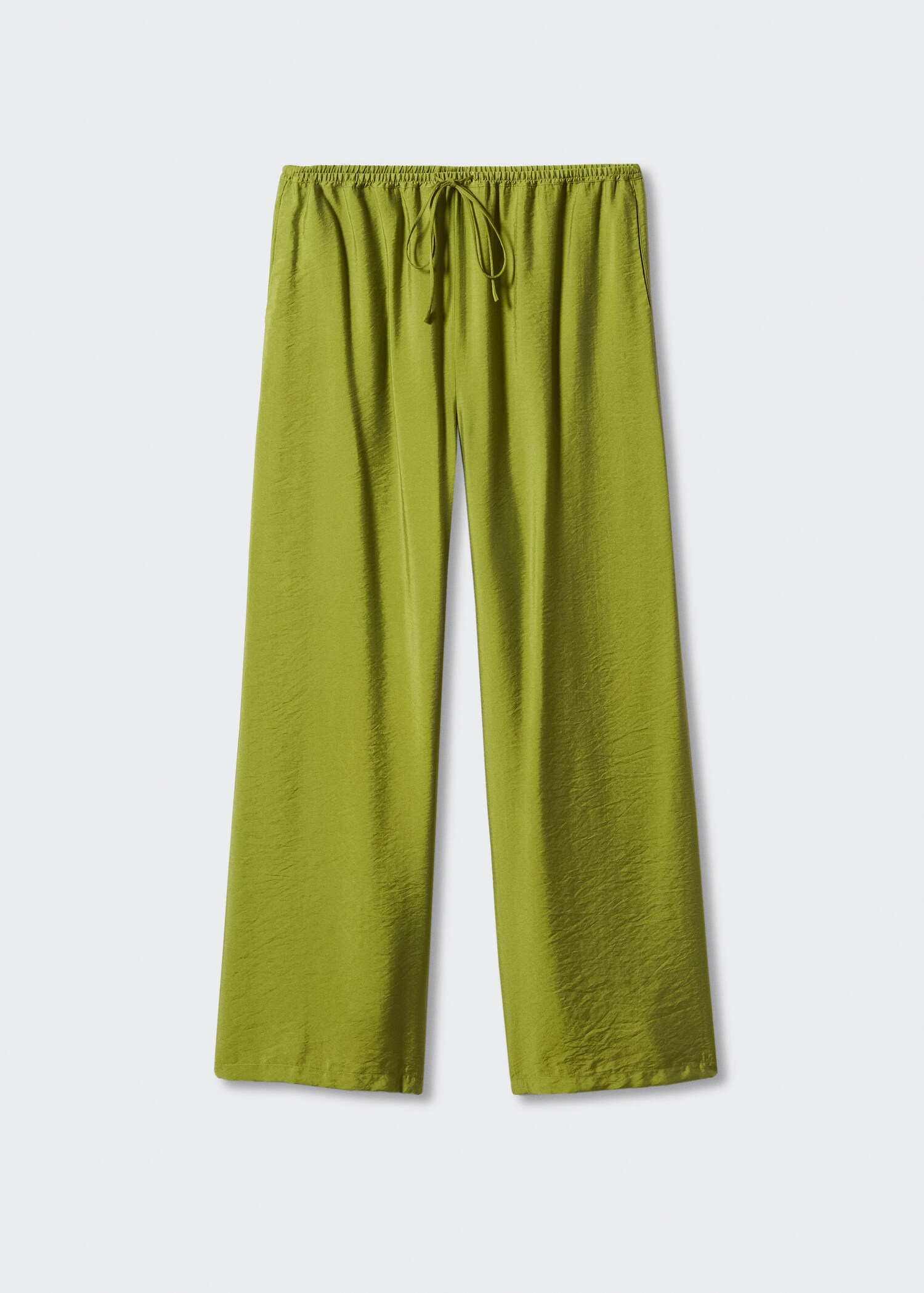 Satin palazzo trousers - Article without model