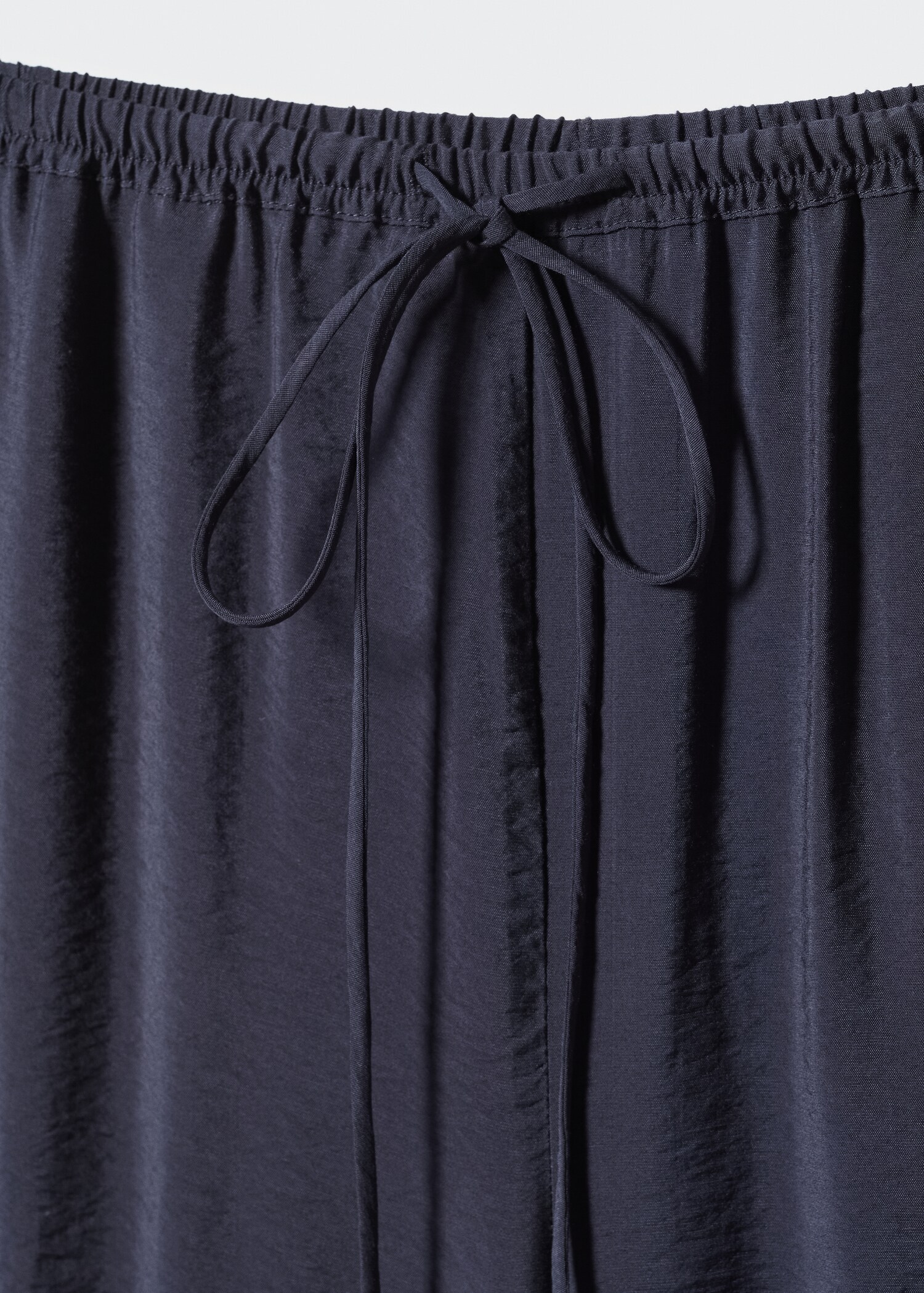 Satin palazzo trousers - Details of the article 8