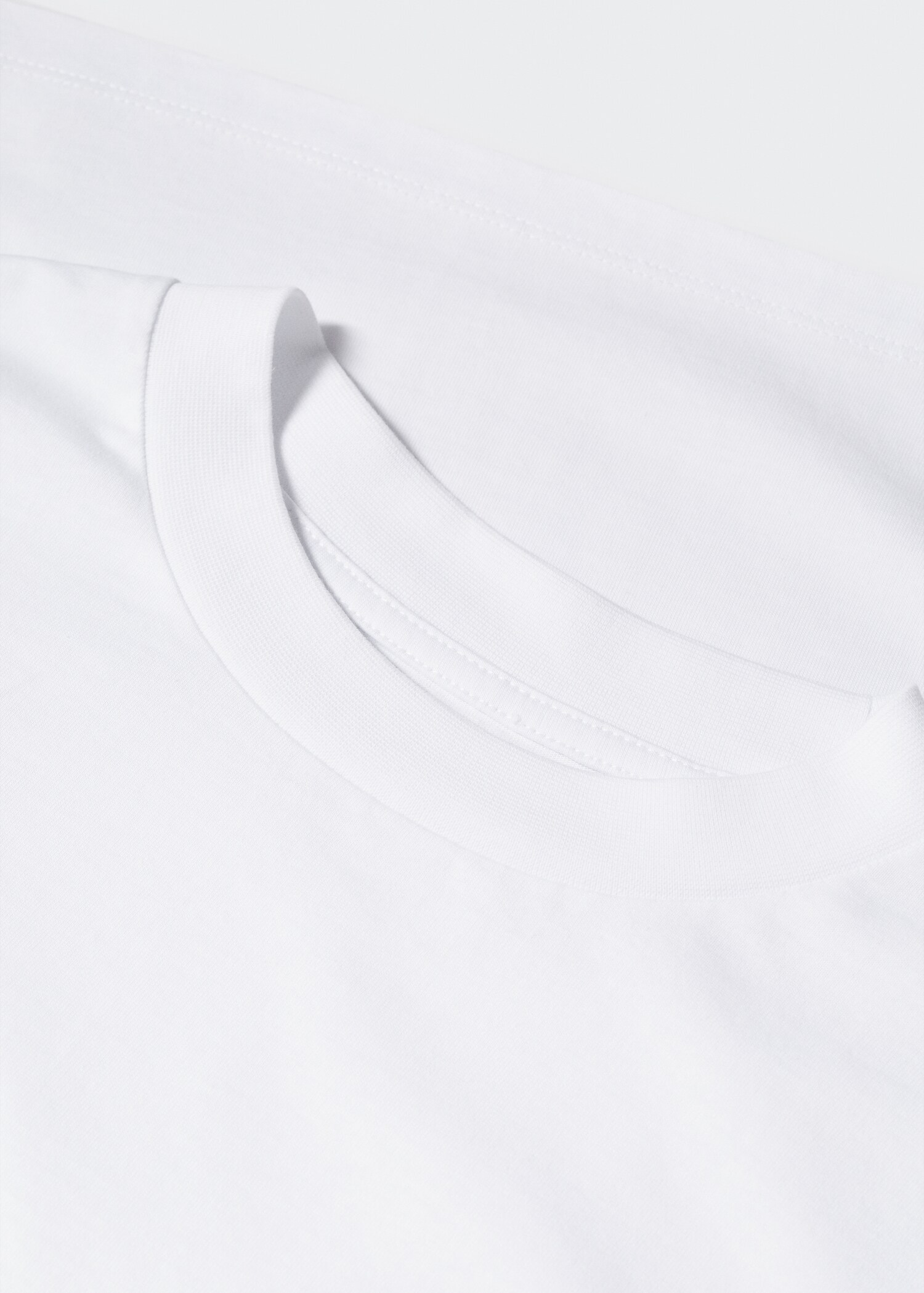 Langärmliges Baumwoll-T-Shirt - Detail des Artikels 8