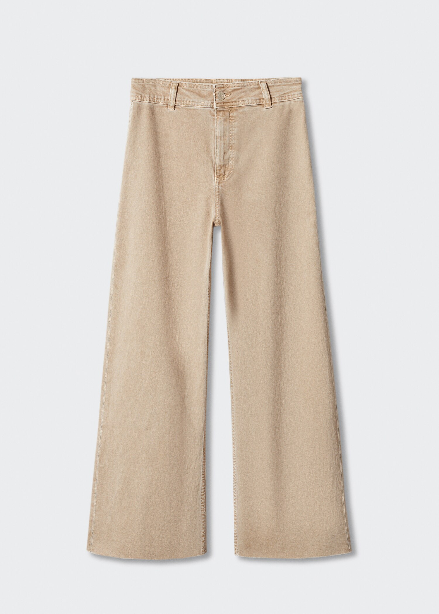 Jupe-culotte jean taille haute - Article sans modèle
