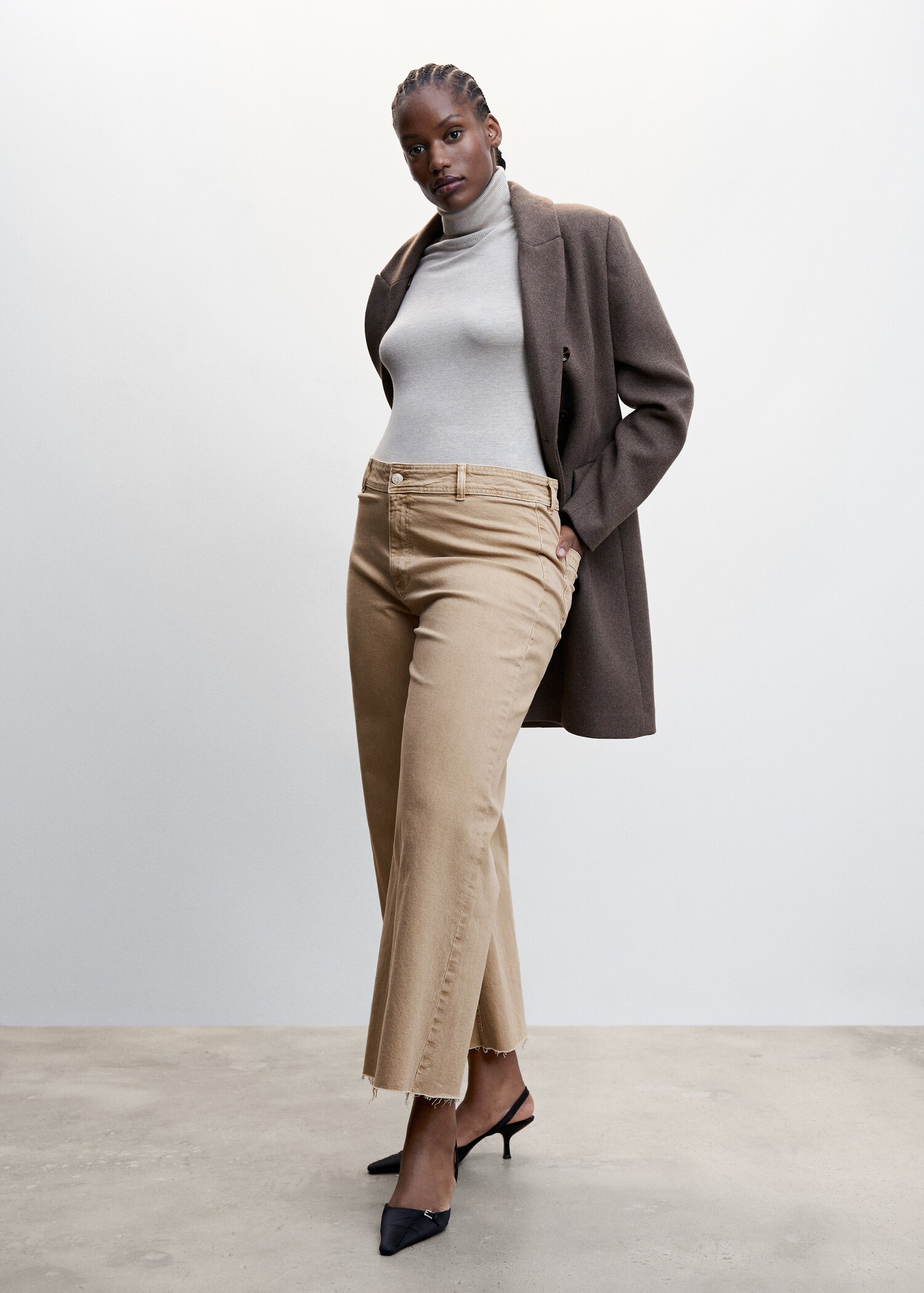 Jupe-culotte jean taille haute - Détail de l'article 3