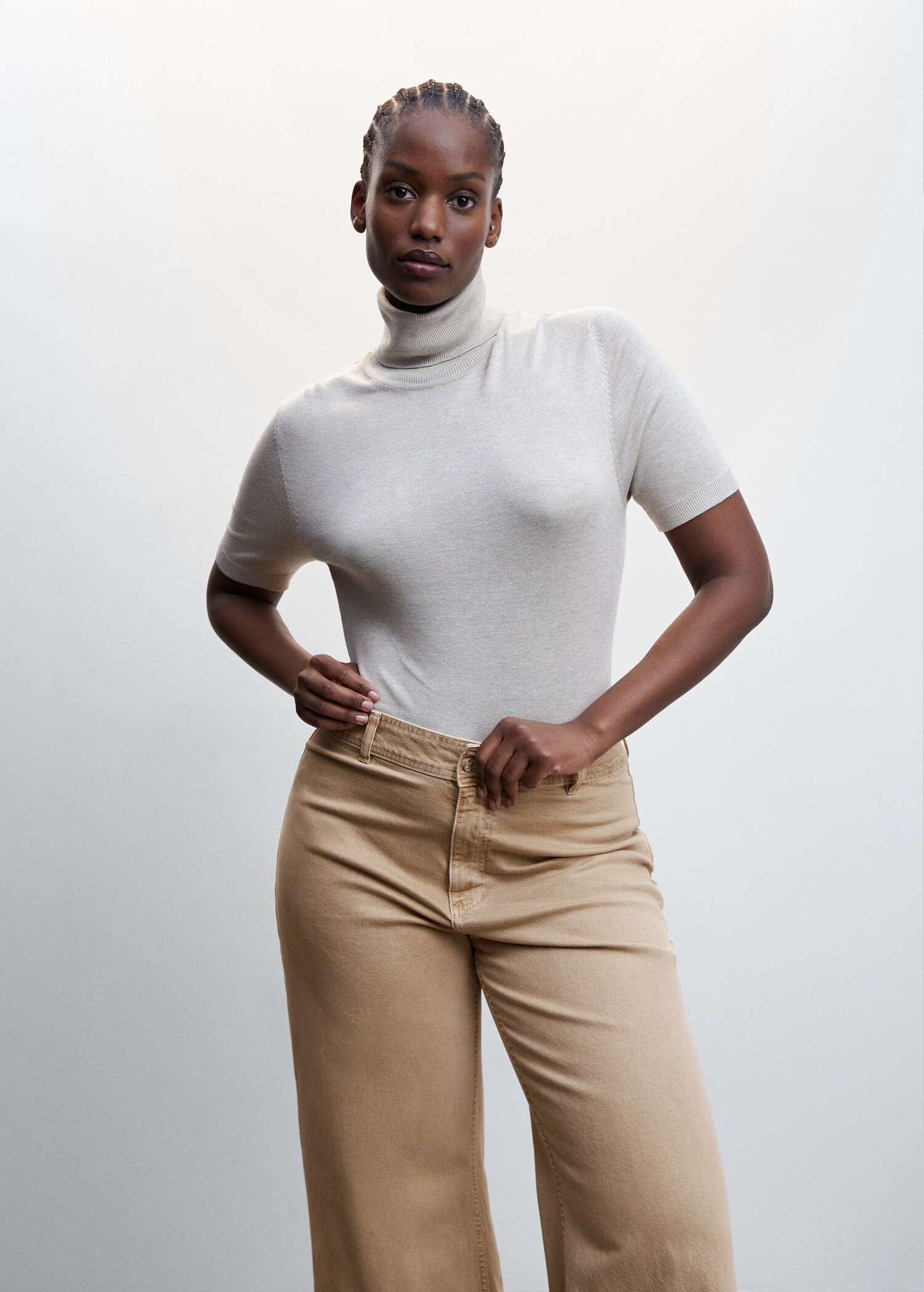 Jupe-culotte jean taille haute - Détail de l'article 5