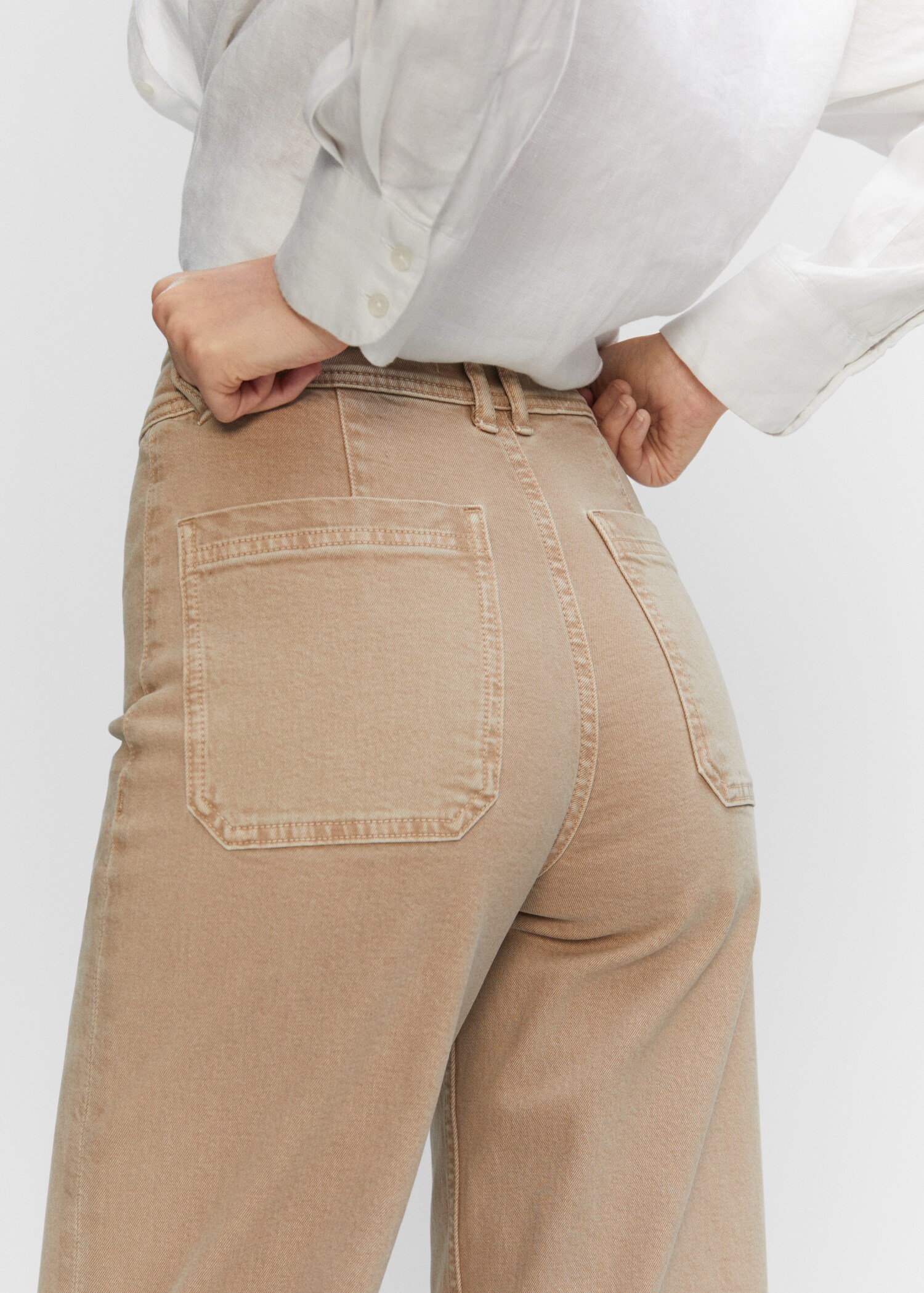 Jupe-culotte jean taille haute - Détail de l'article 6