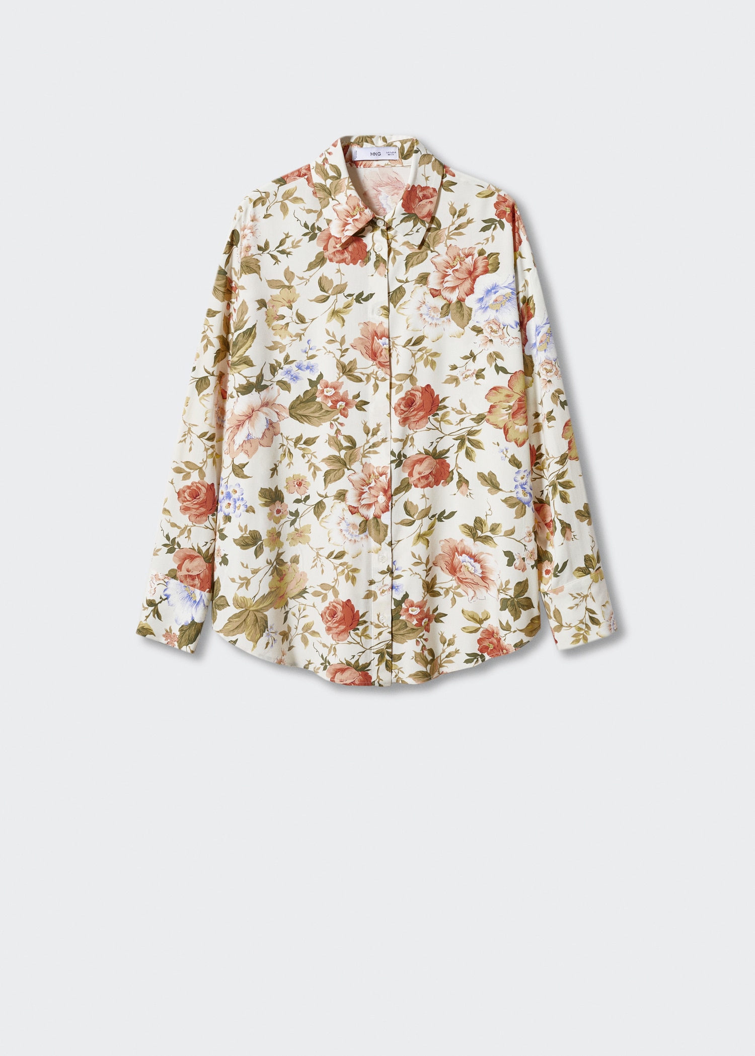 Printed flowy shirt - Article without model