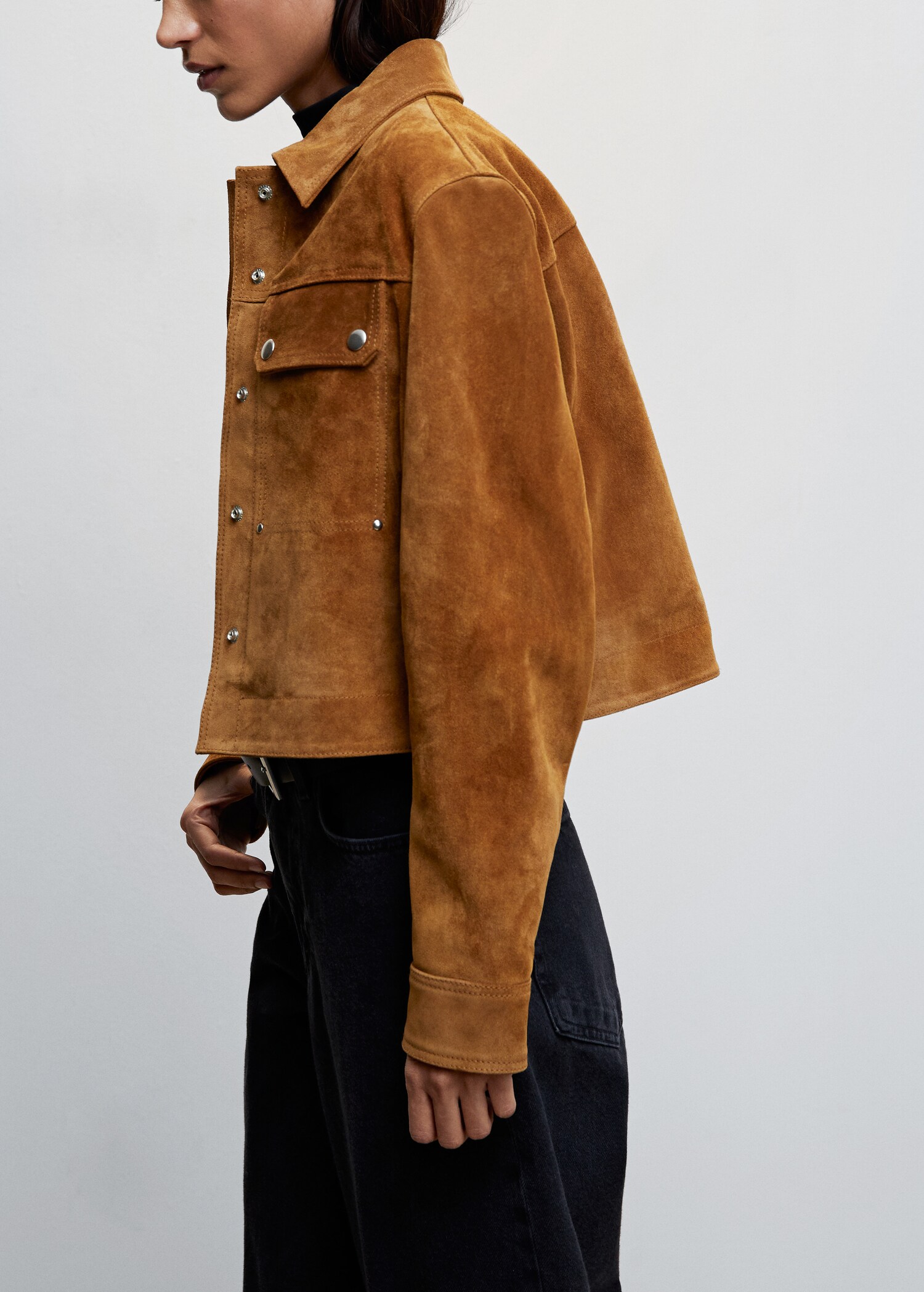 Lederjacke mit Taschen - Detail des Artikels 6