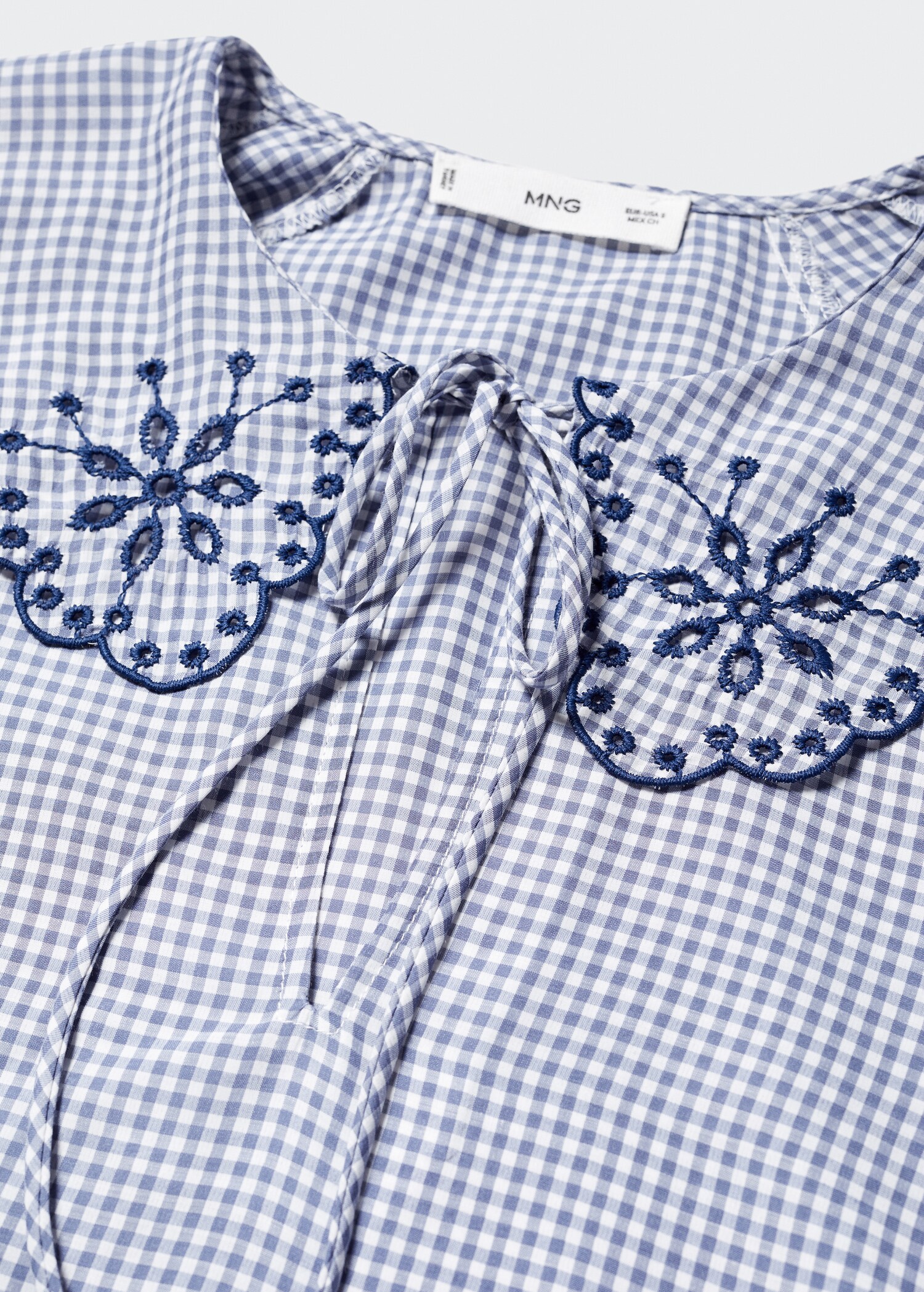 Chemise pyjama vichy  - Détail de l'article 8