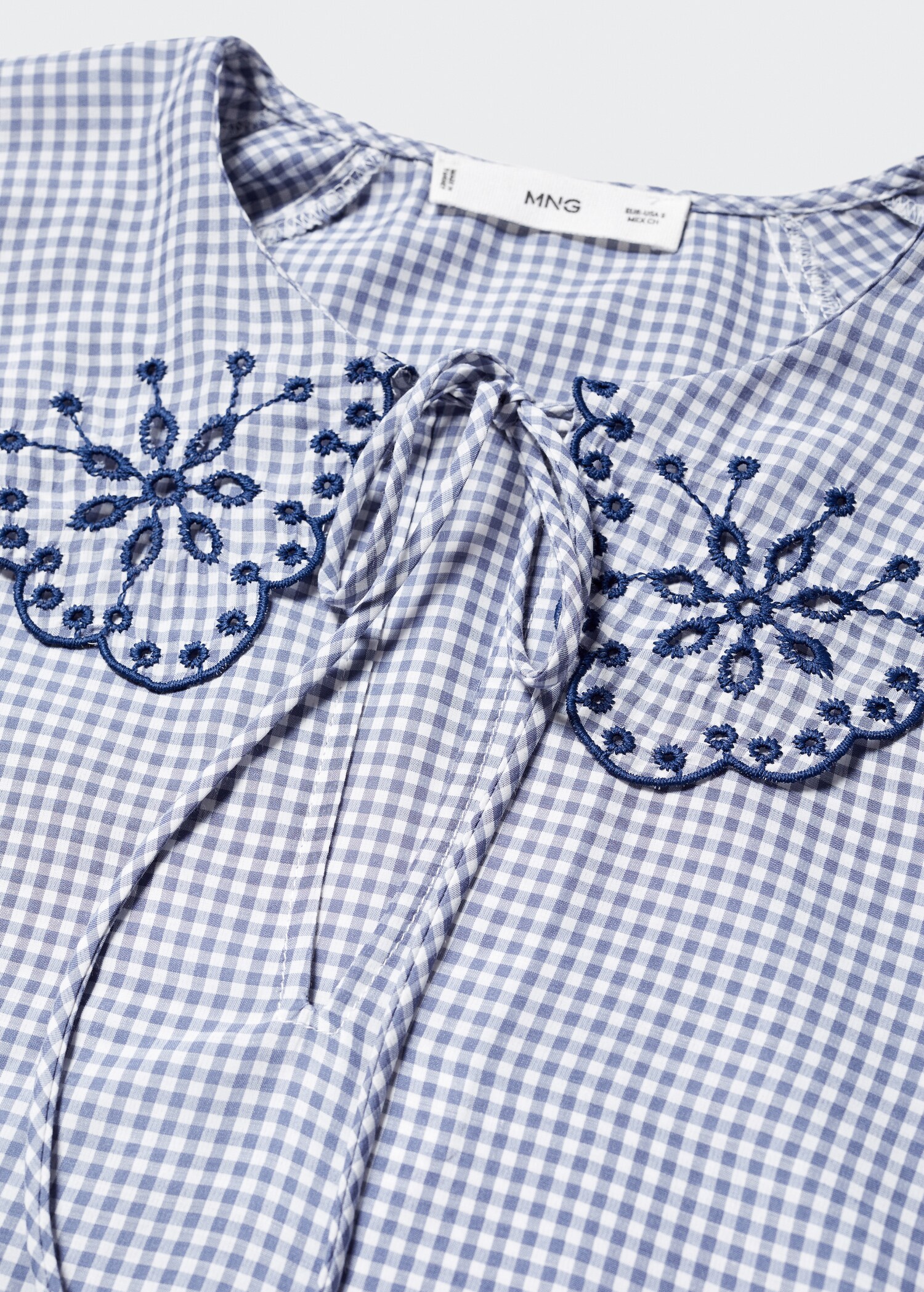 Camisa pijama vichy  - Detalle del artículo 8