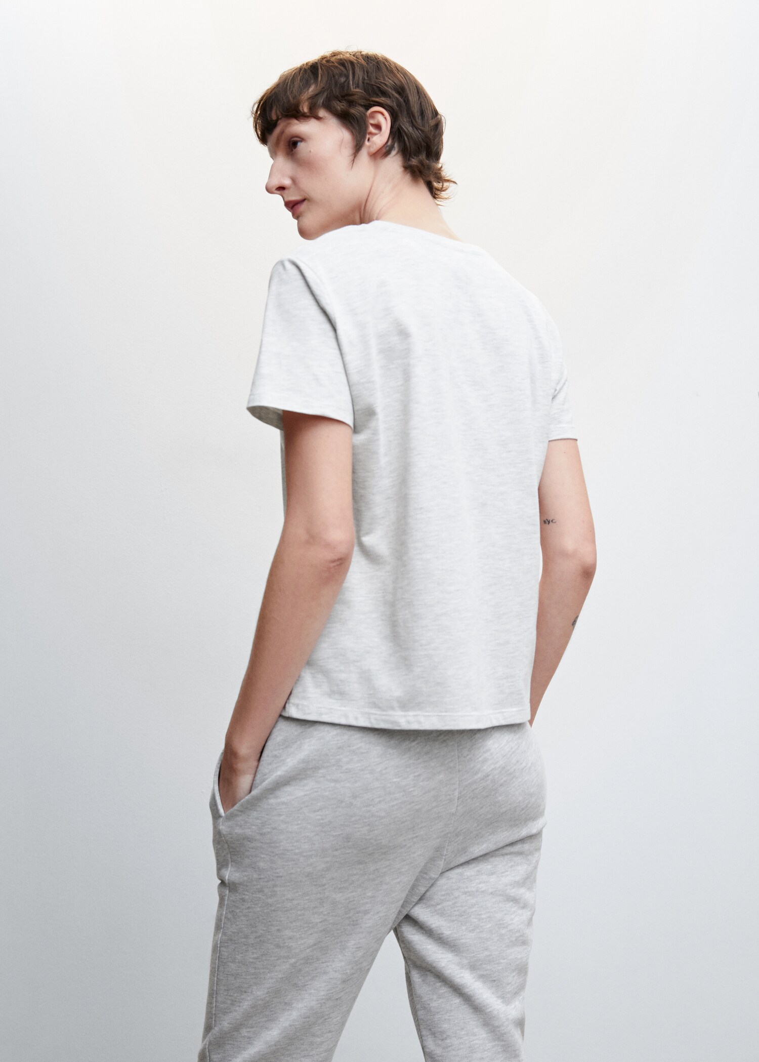 Lot 2 T-shirts coton - Verso de l’article