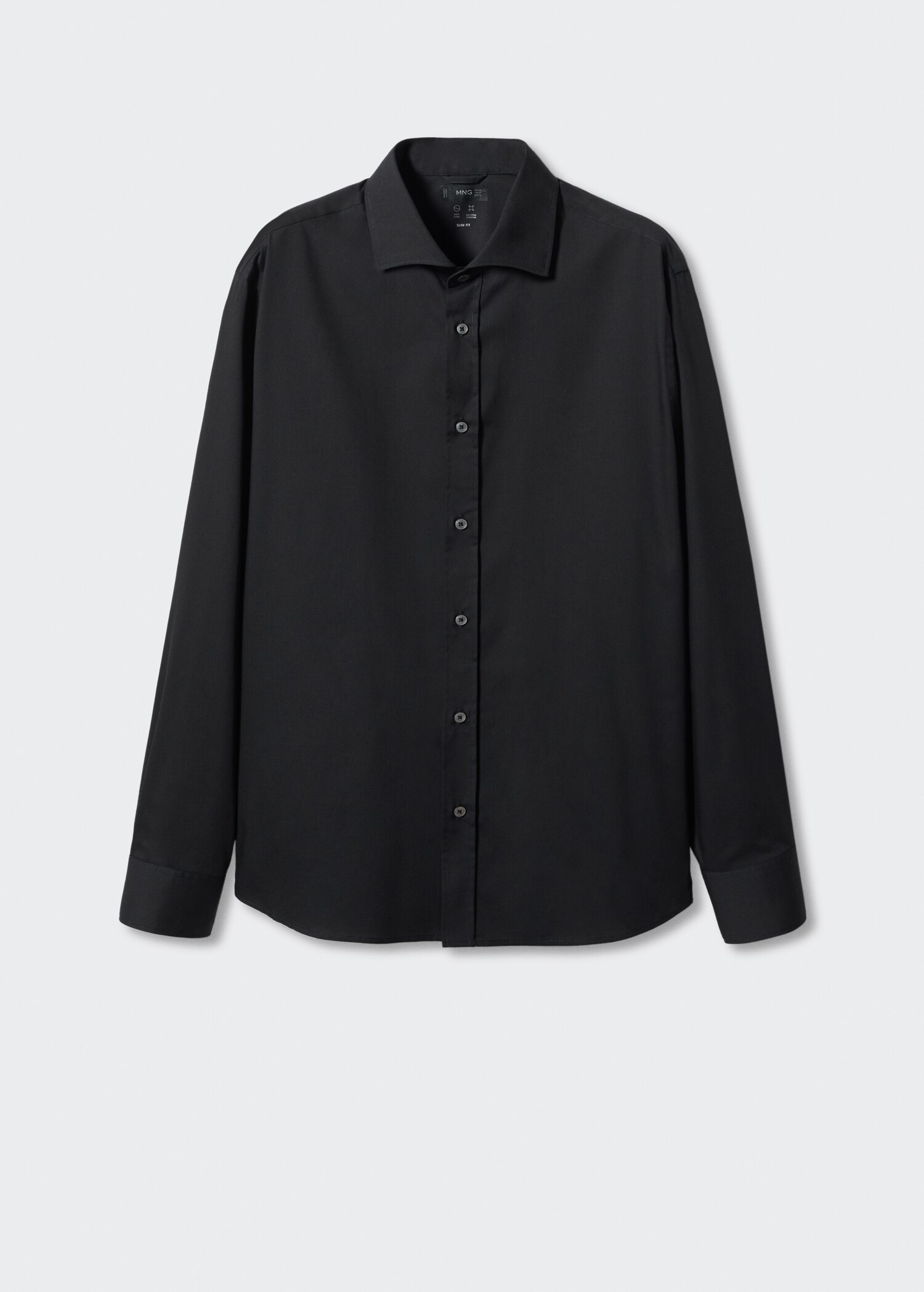 Bomullskjorte, slim-fit - Artikkel uten modell