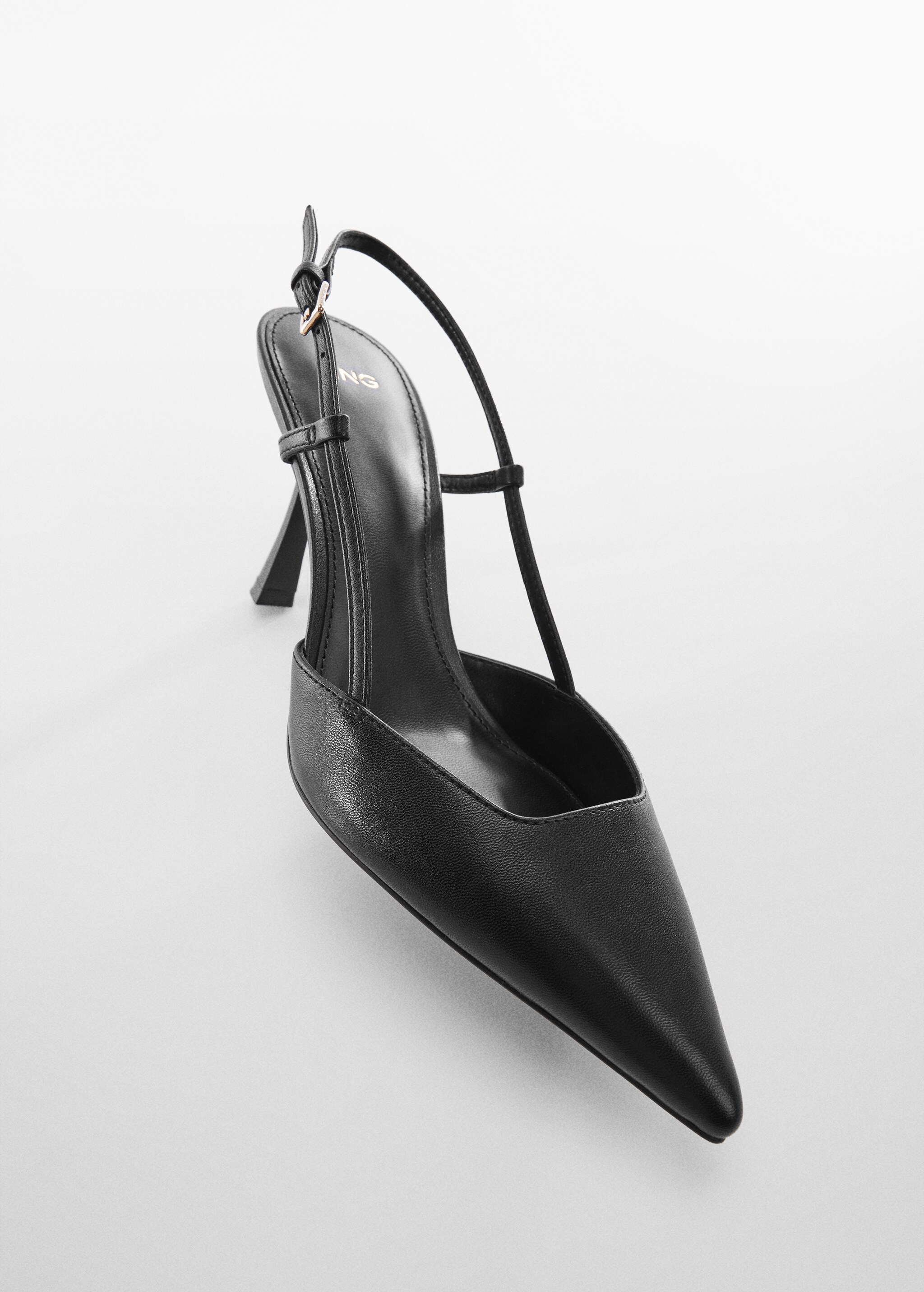 Sling back leather shoes - Details of the article 2