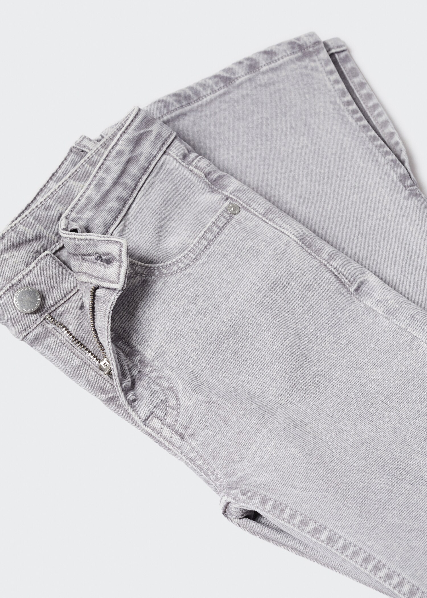Flared jeans with opening - Details of the article 8