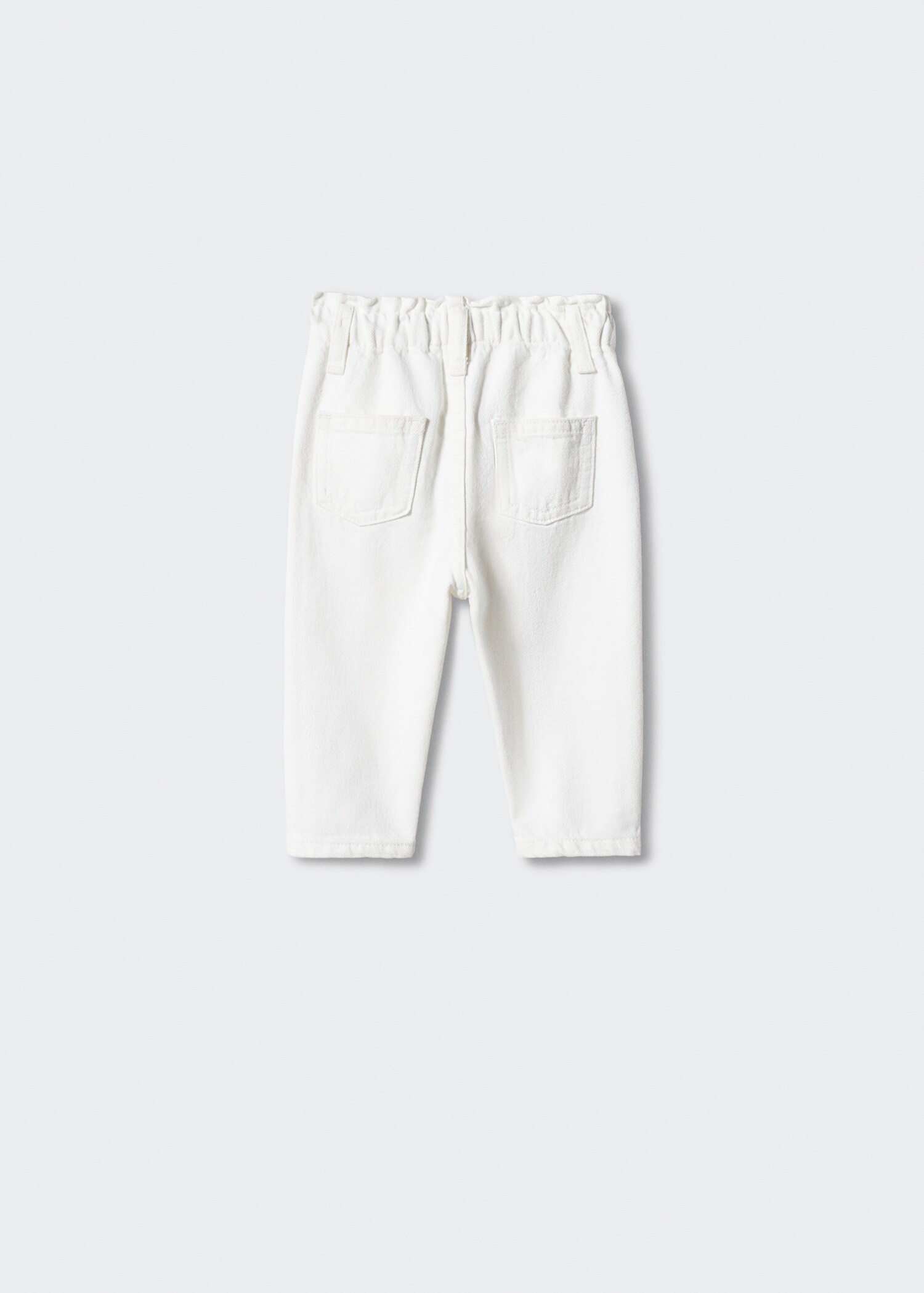 Jeans relaxed Paperbag - Baksiden av artikkelen