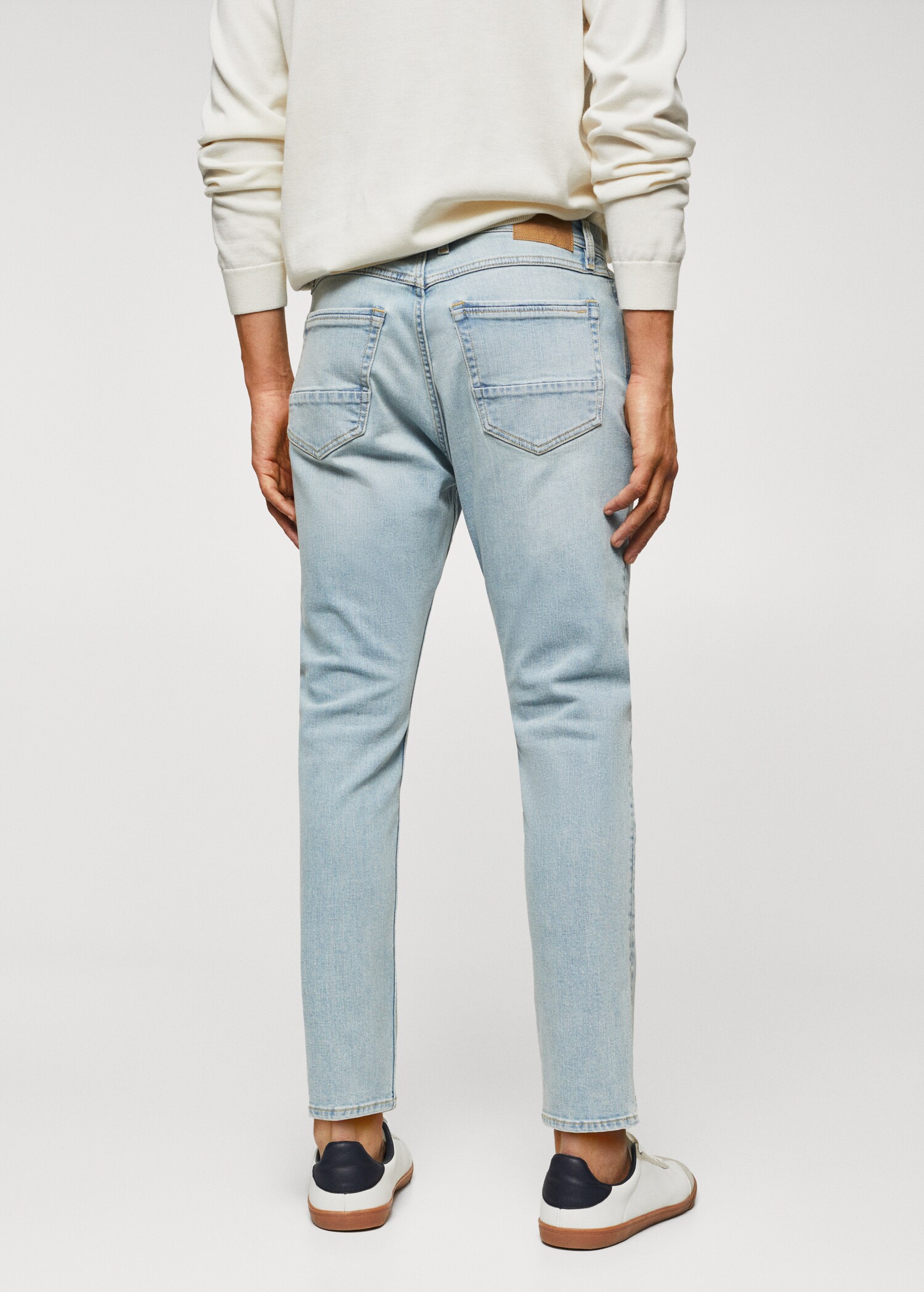 Jeans Tom tapered cropped - Reverso del artículo
