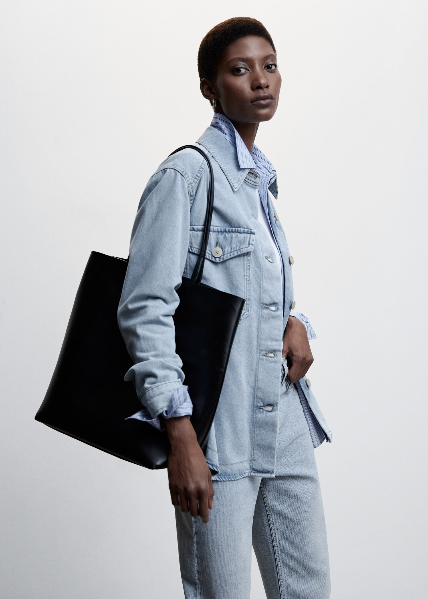Surchemise jean oversize - Détail de l'article 6