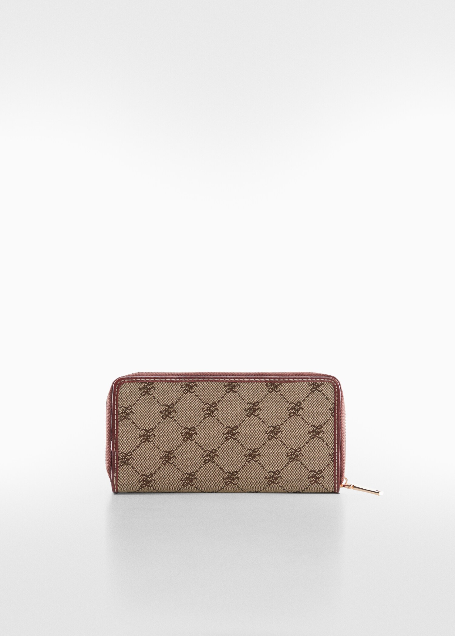 Jacquard wallet - Medium plane