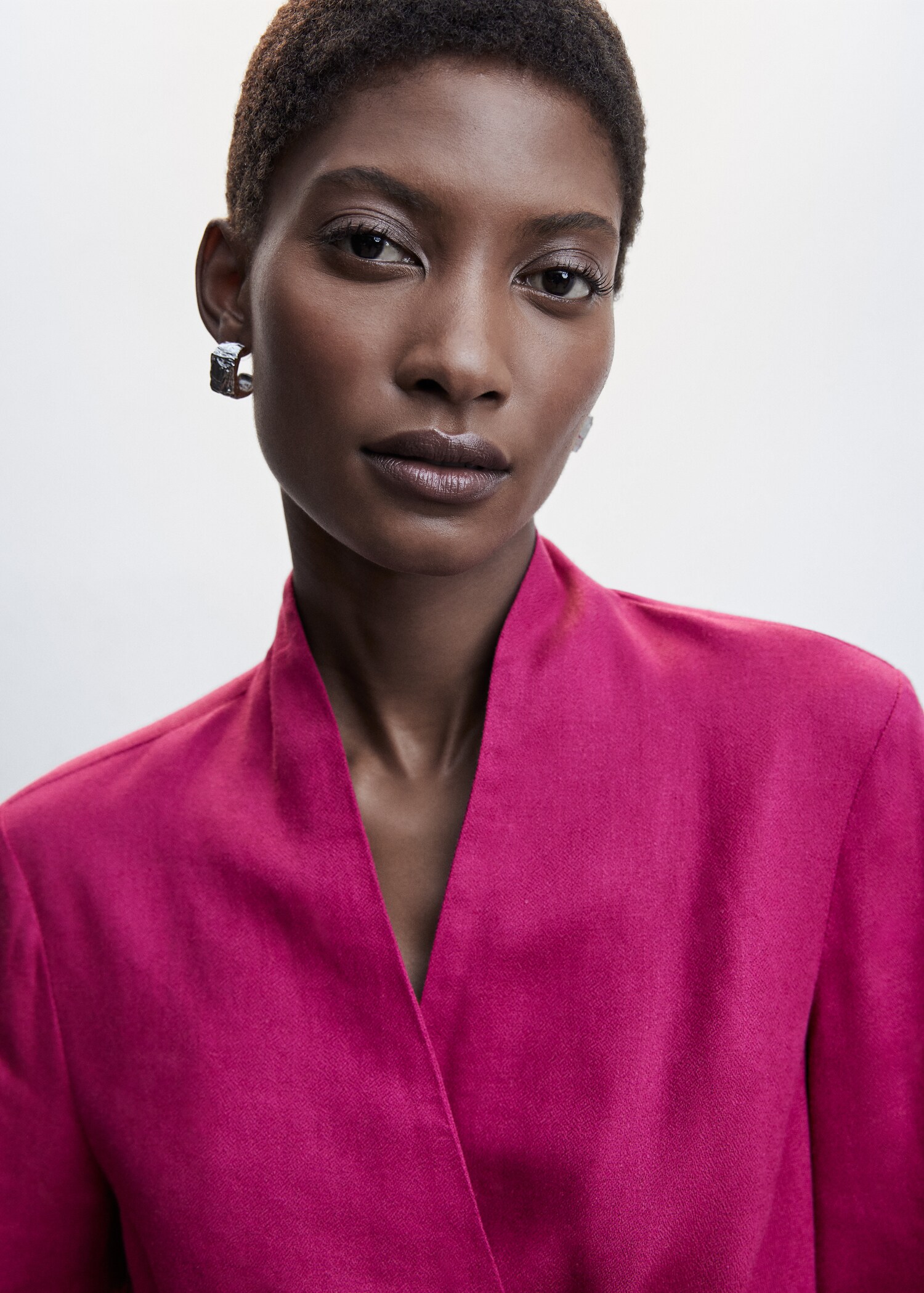 Draped wrap dress - Details of the article 1