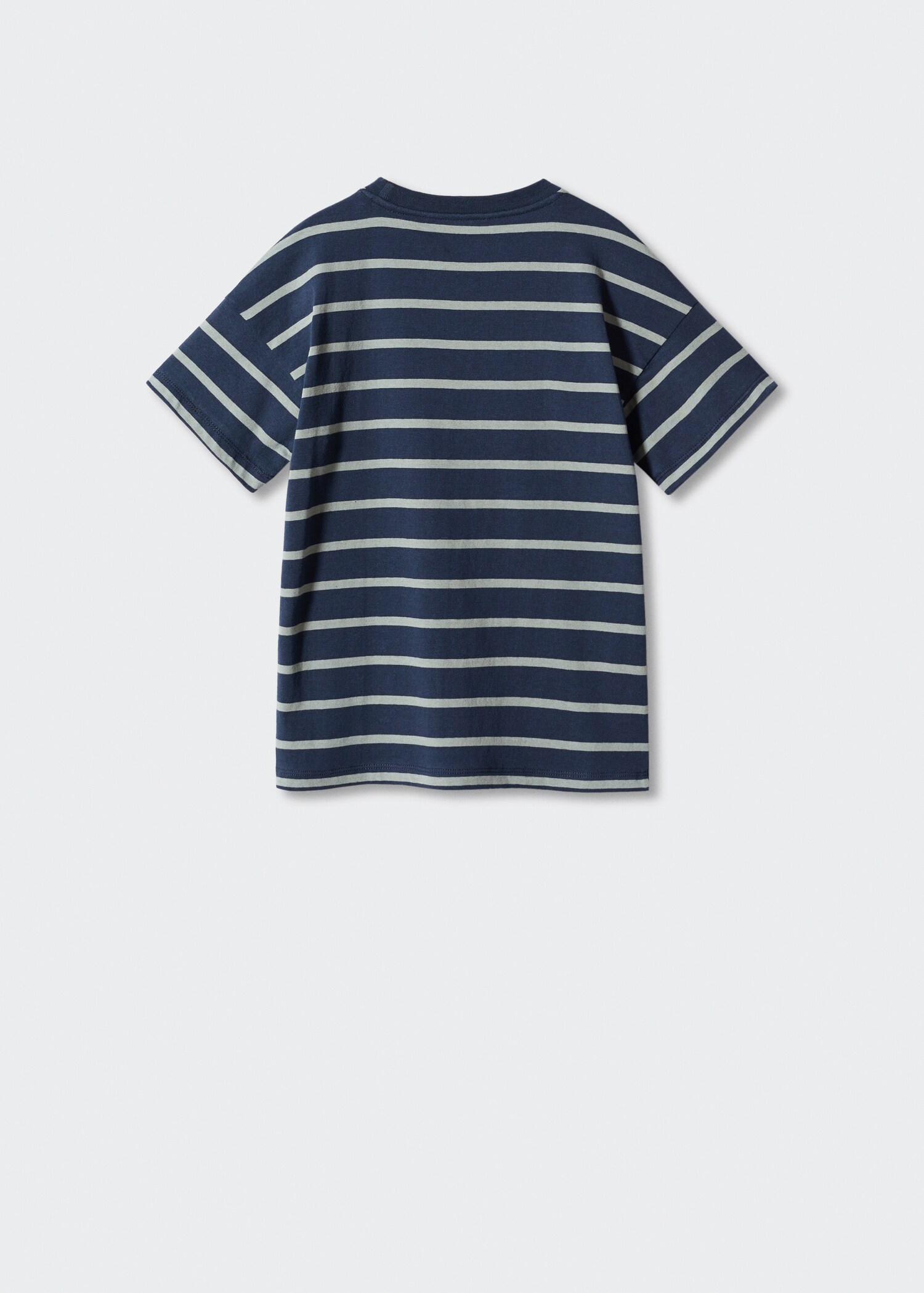 T-shirt manches courtes rayures - Verso de l’article