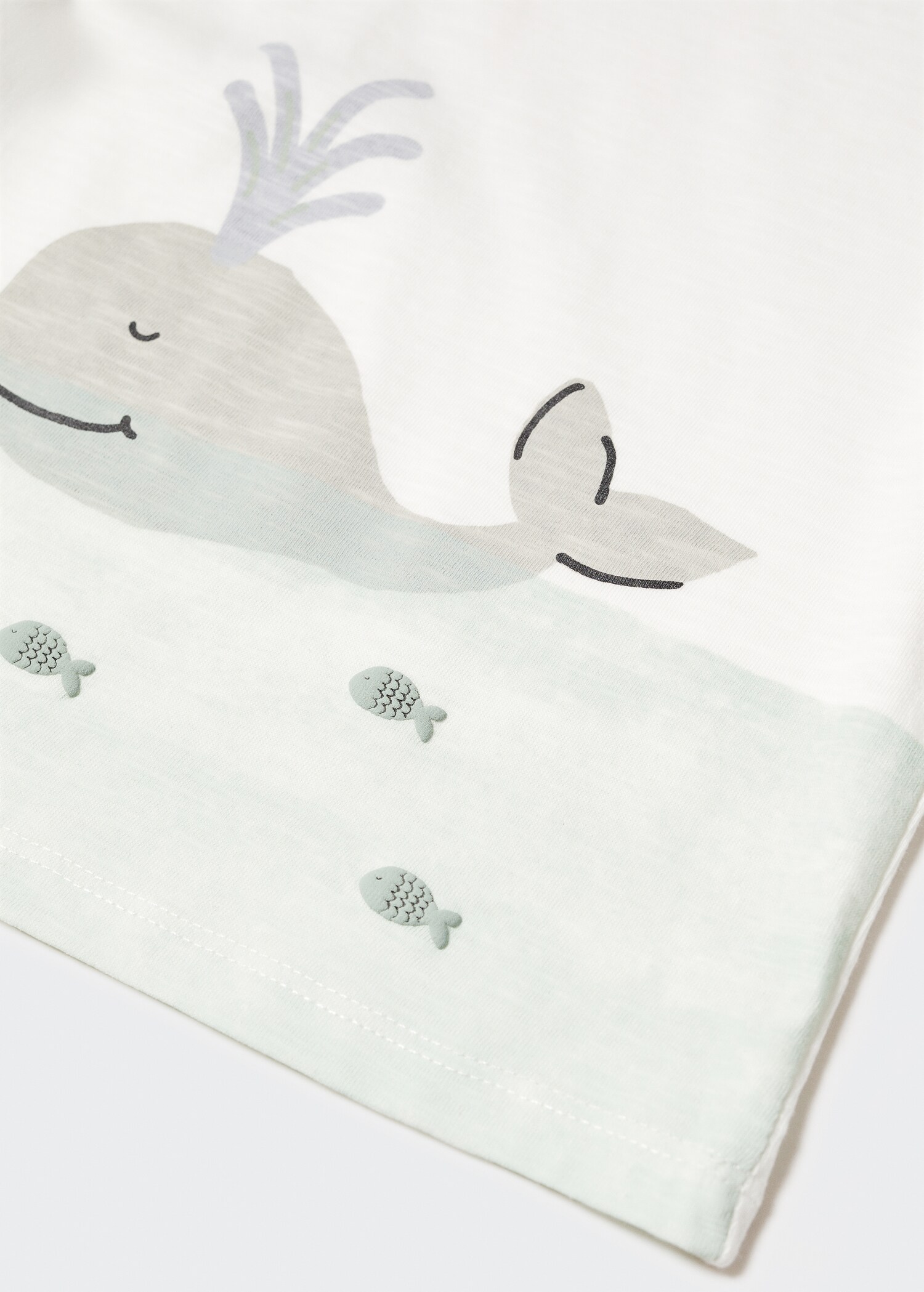 Tricou din bumbac imprimat - Detaliu al articolului 0