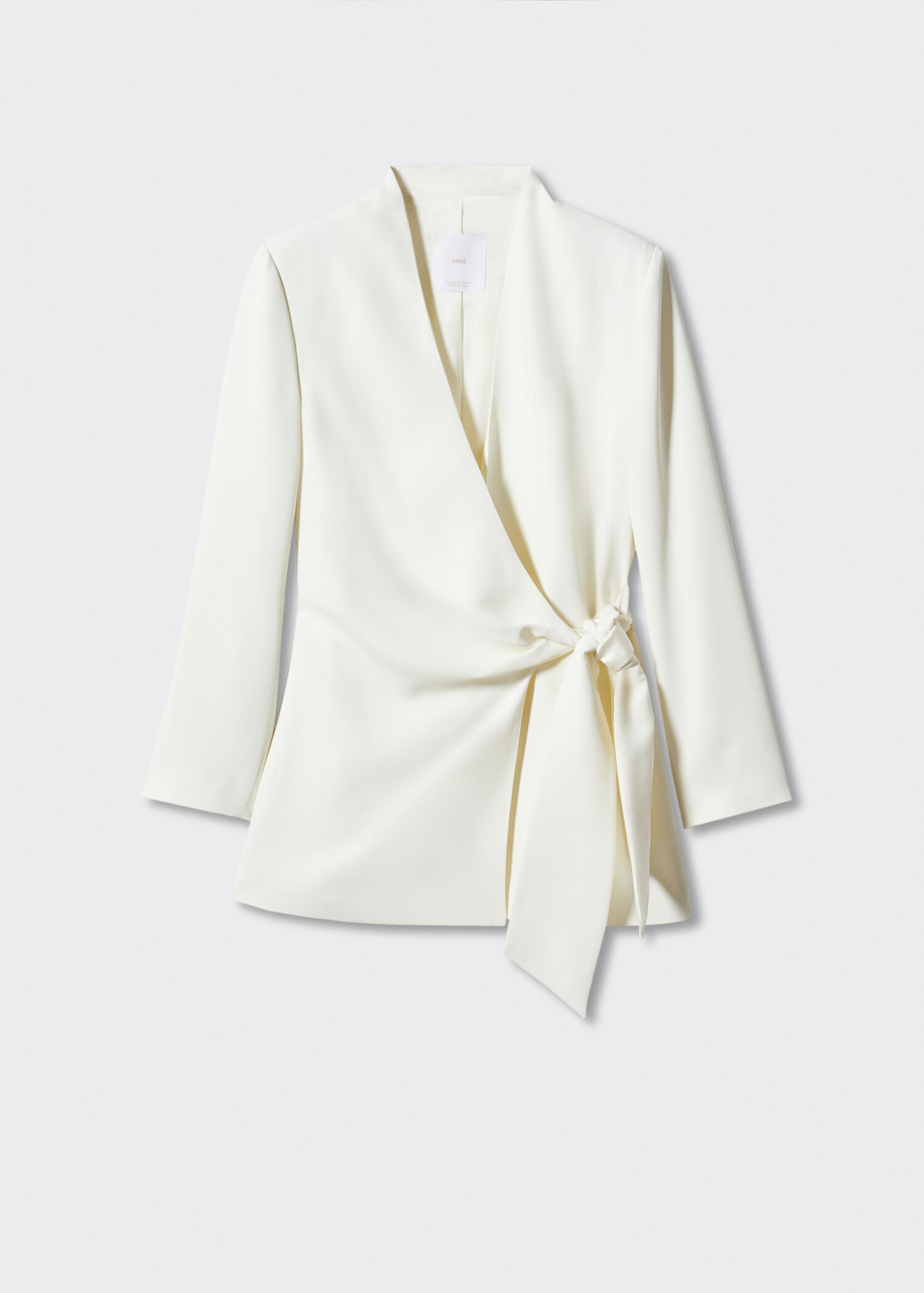 Jacket with side knot - Article without model