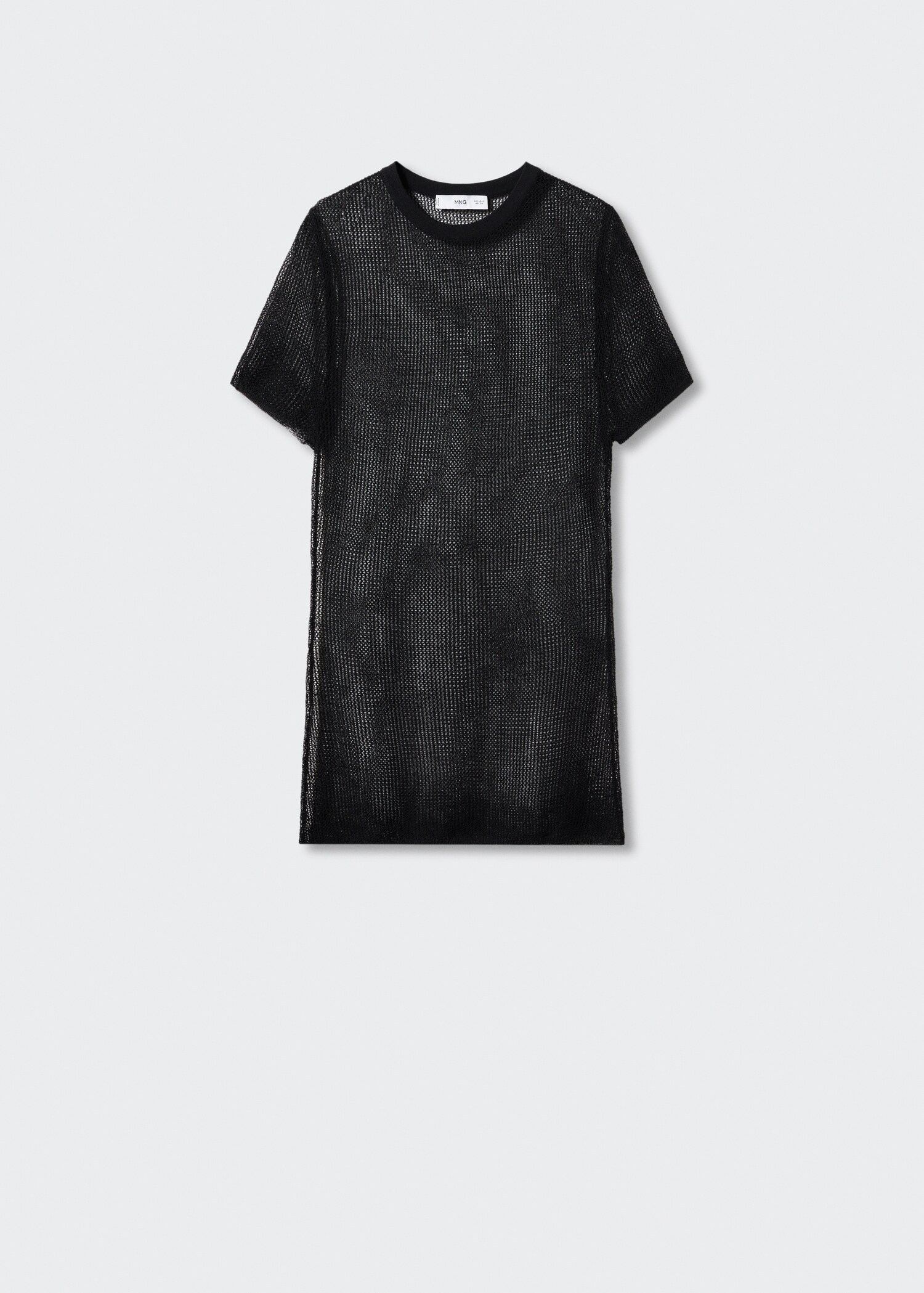 Openwork knit t-shirt - Article without model