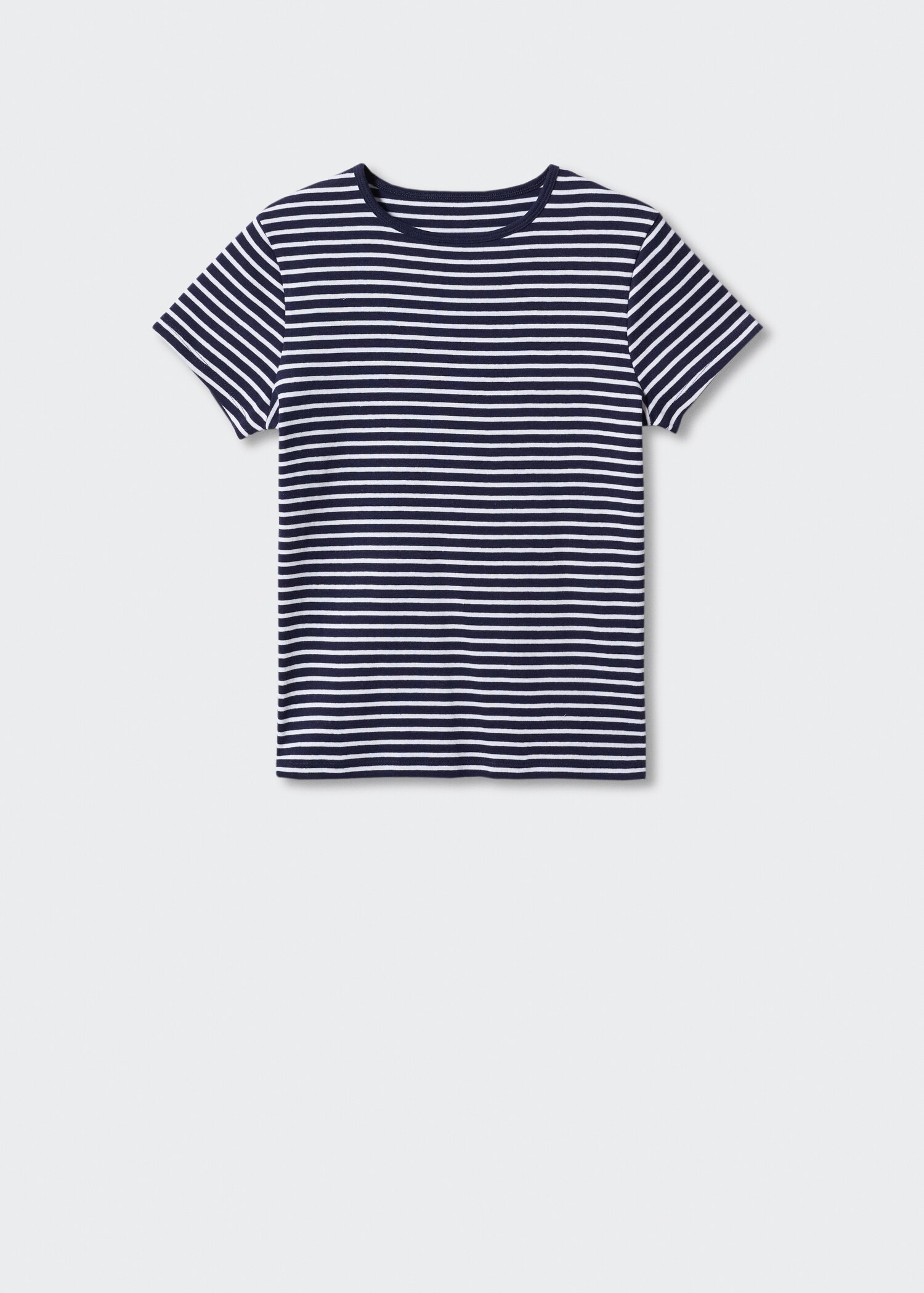 Striped cotton T-shirt - Article without model