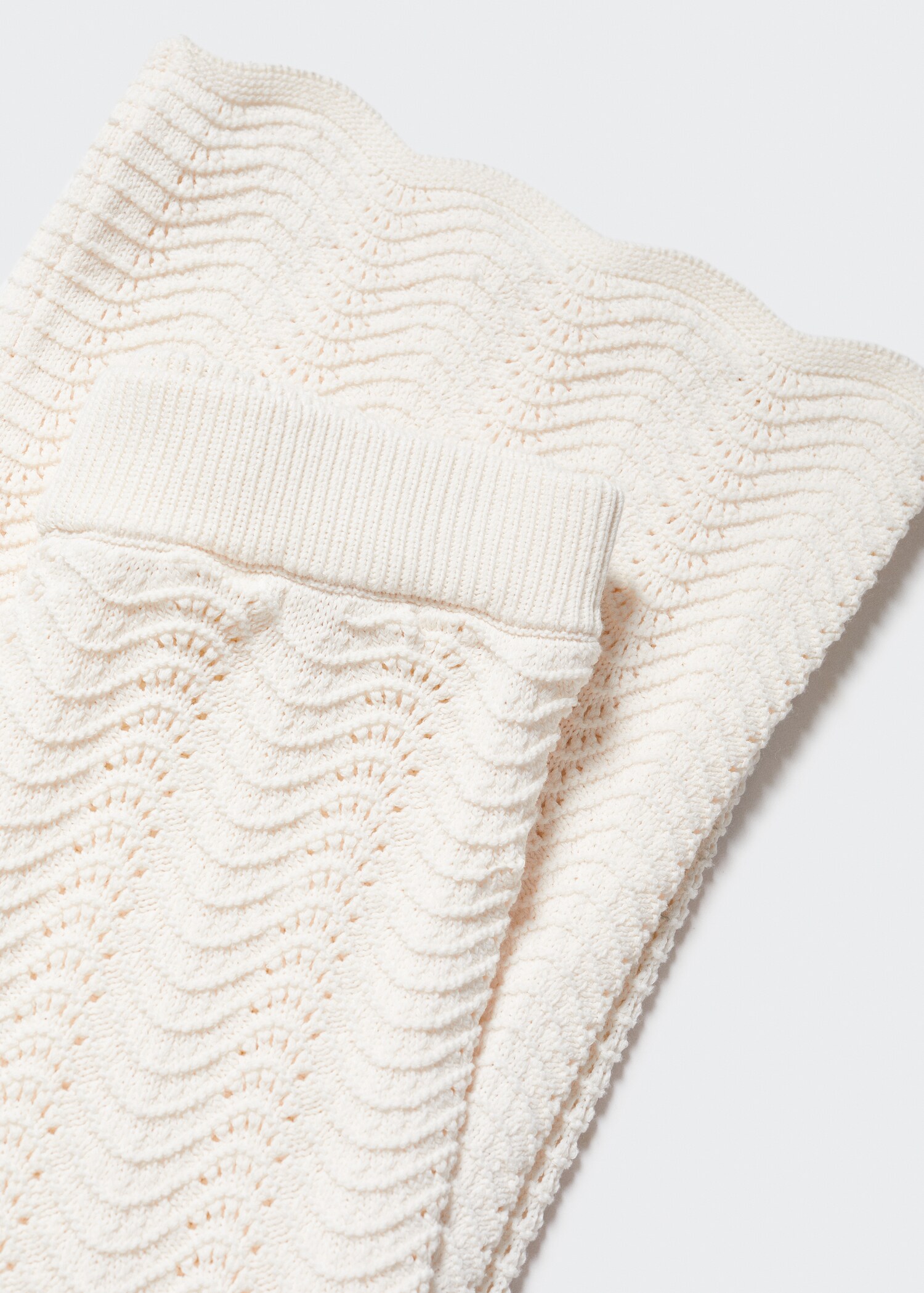 Openwork knit trousers - Details of the article 8
