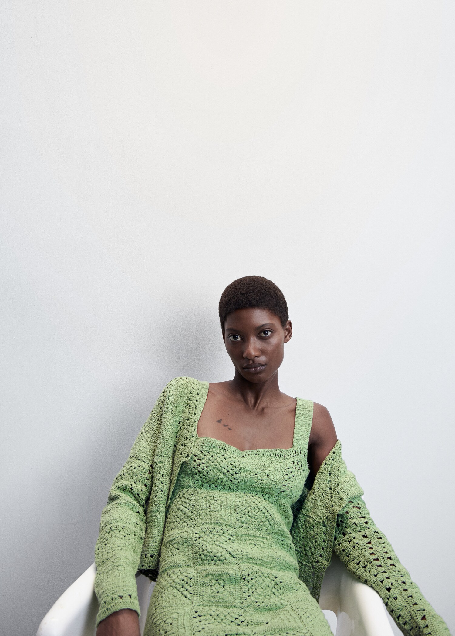 Crochet cotton dress - Details of the article 2