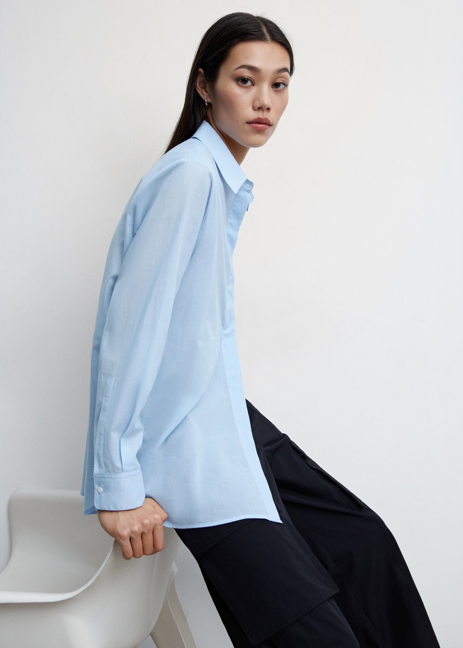 Camisa básica algodón - Detalle del artículo 2