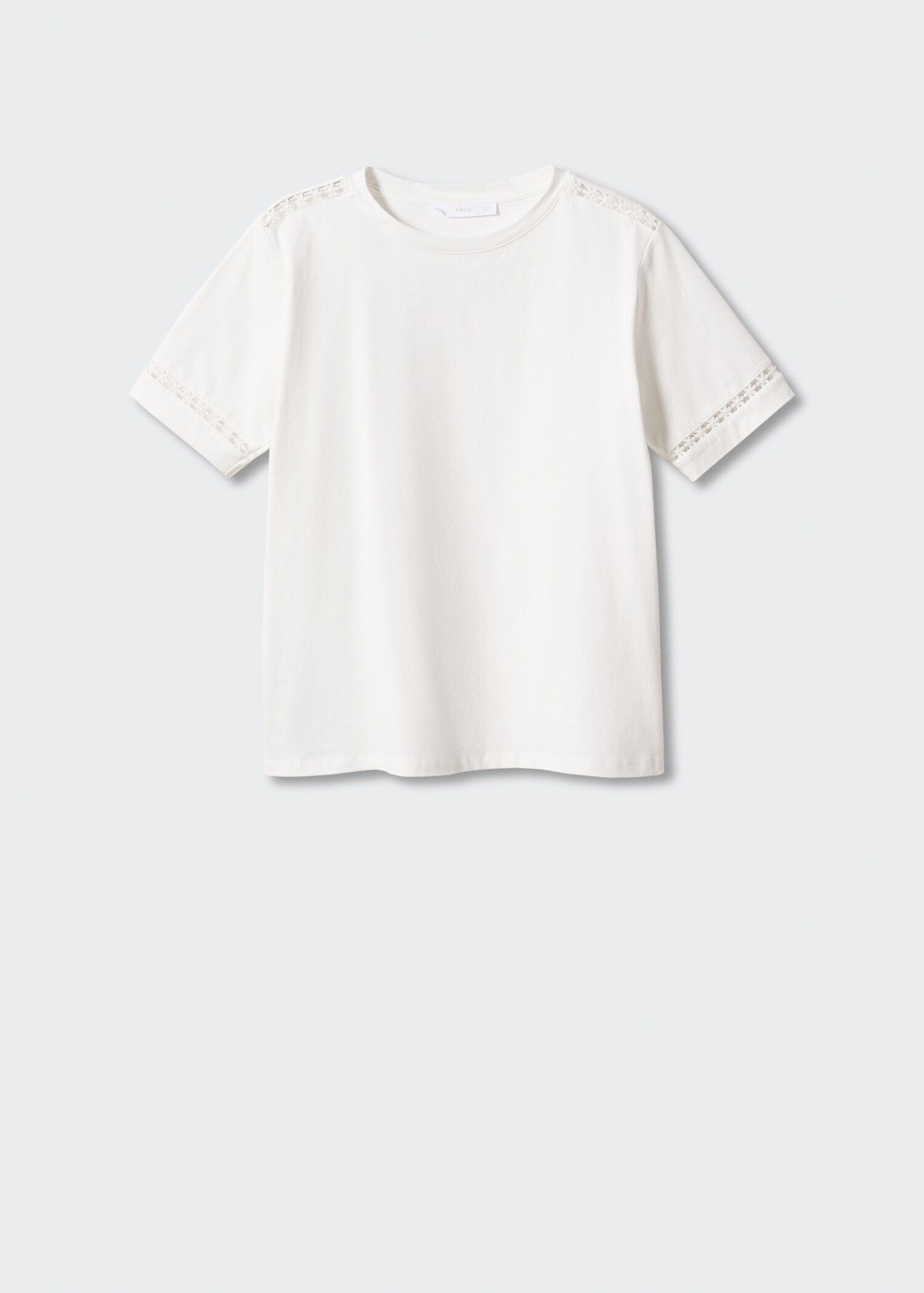 T-shirt pormenores bordados - Artigo sem modelo