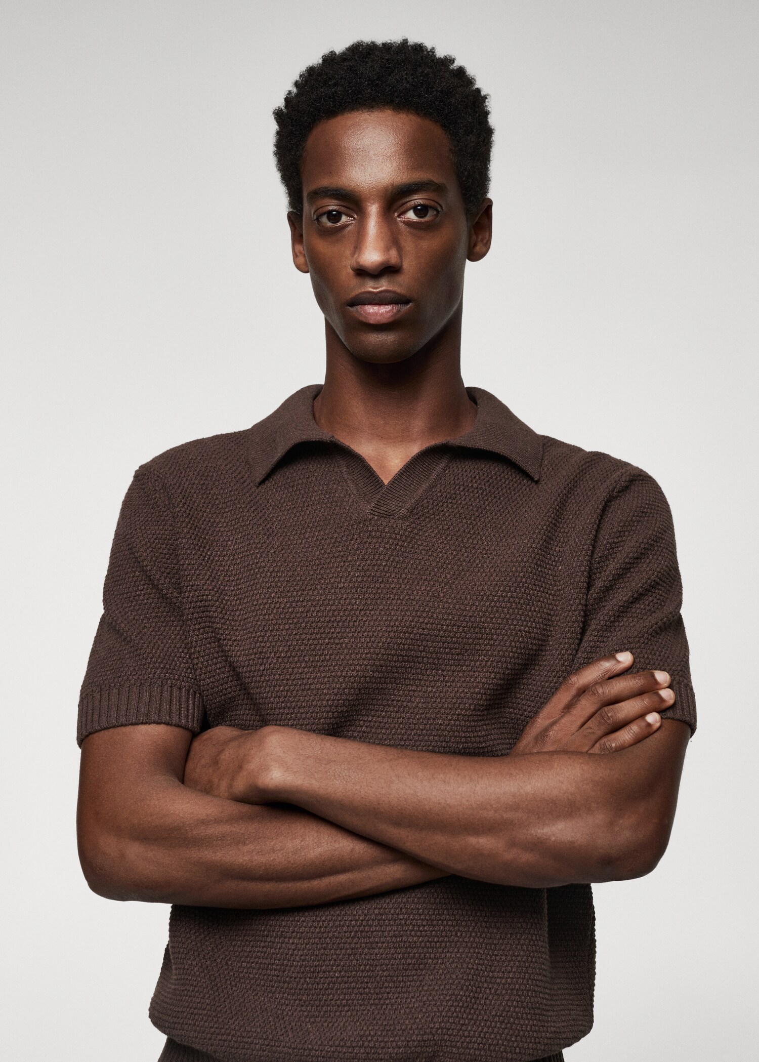 Polo grosse maille structuré - Détail de l'article 1