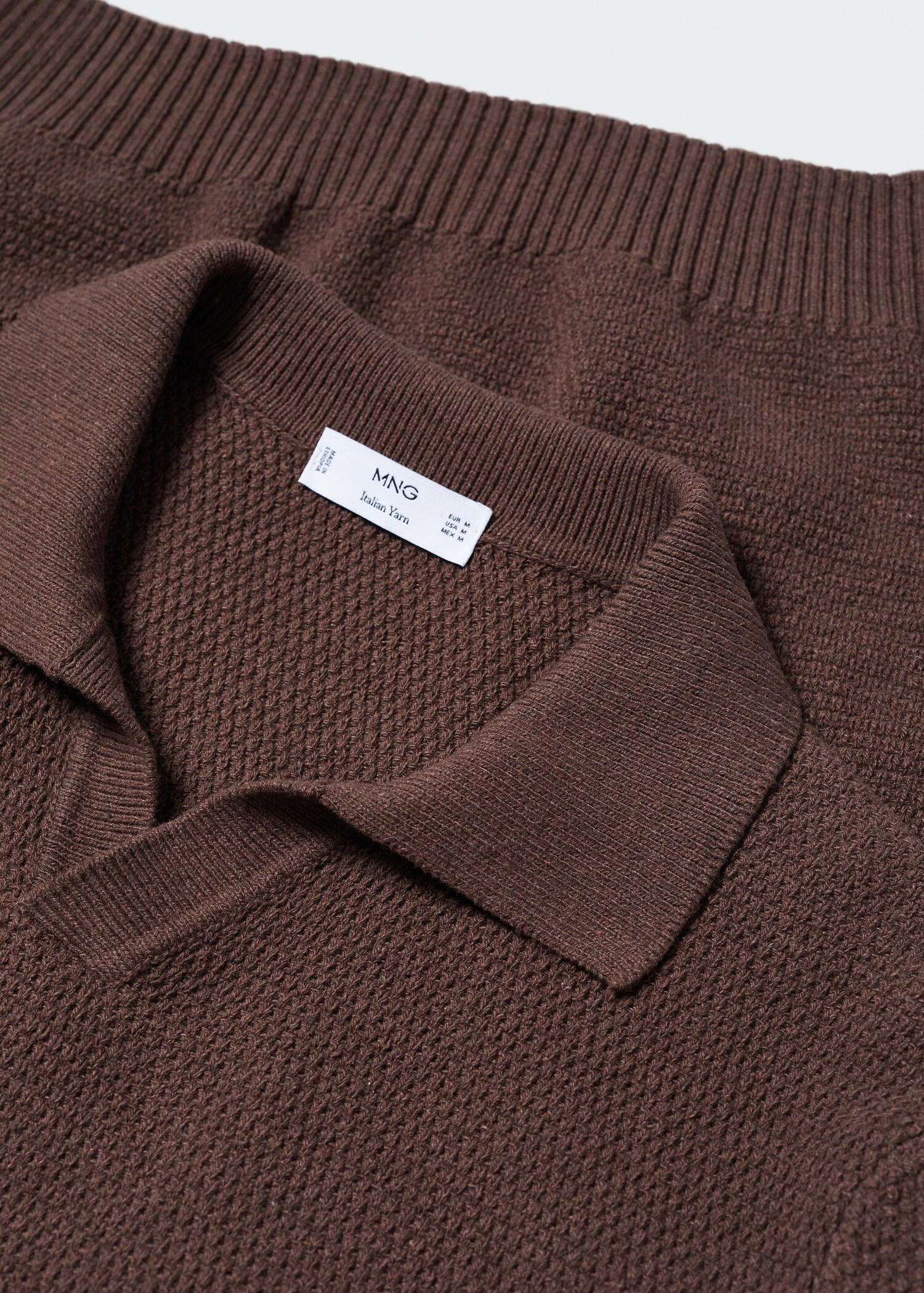 Polo grosse maille structuré - Détail de l'article 8