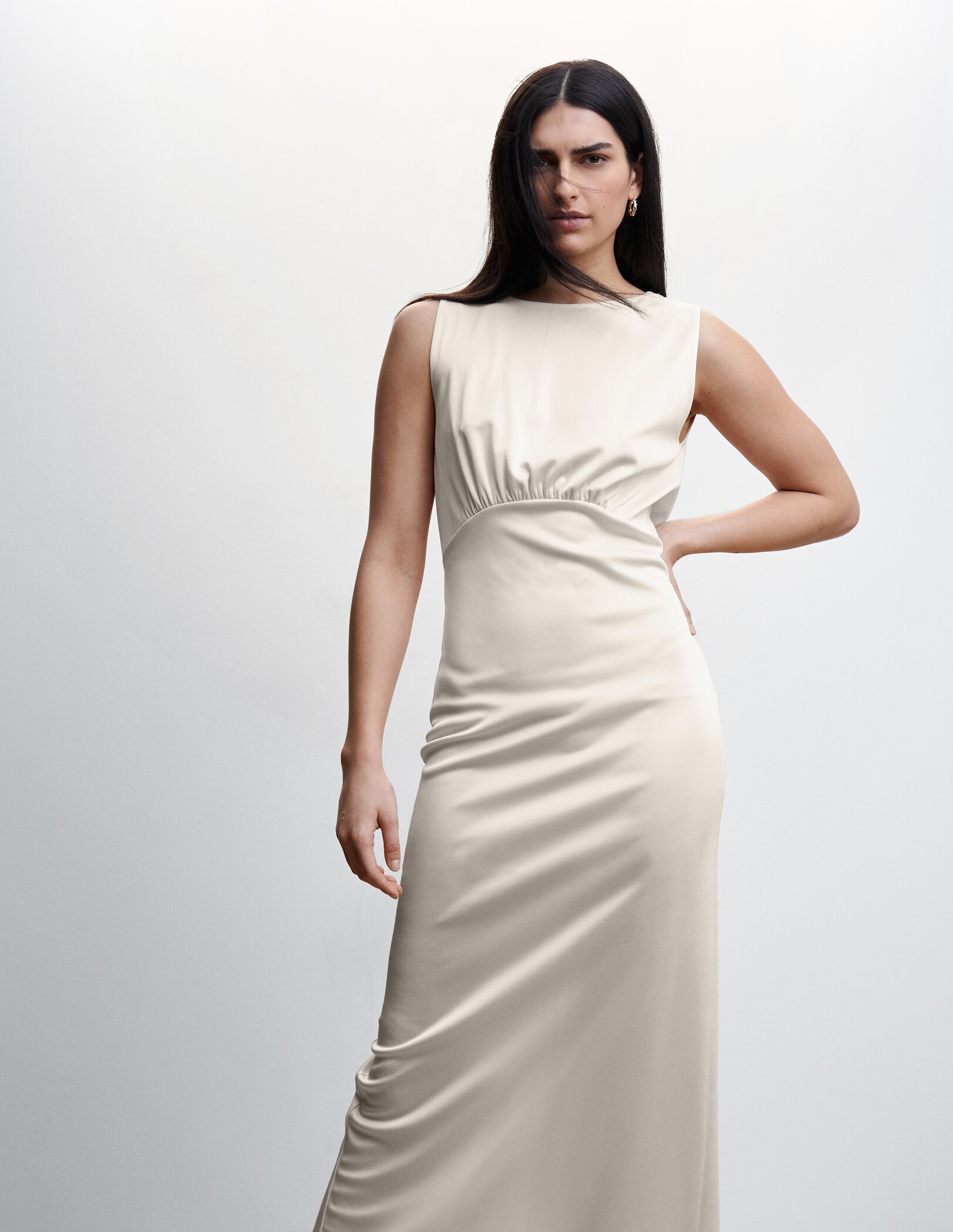 Cut-out back dress - Medium plane