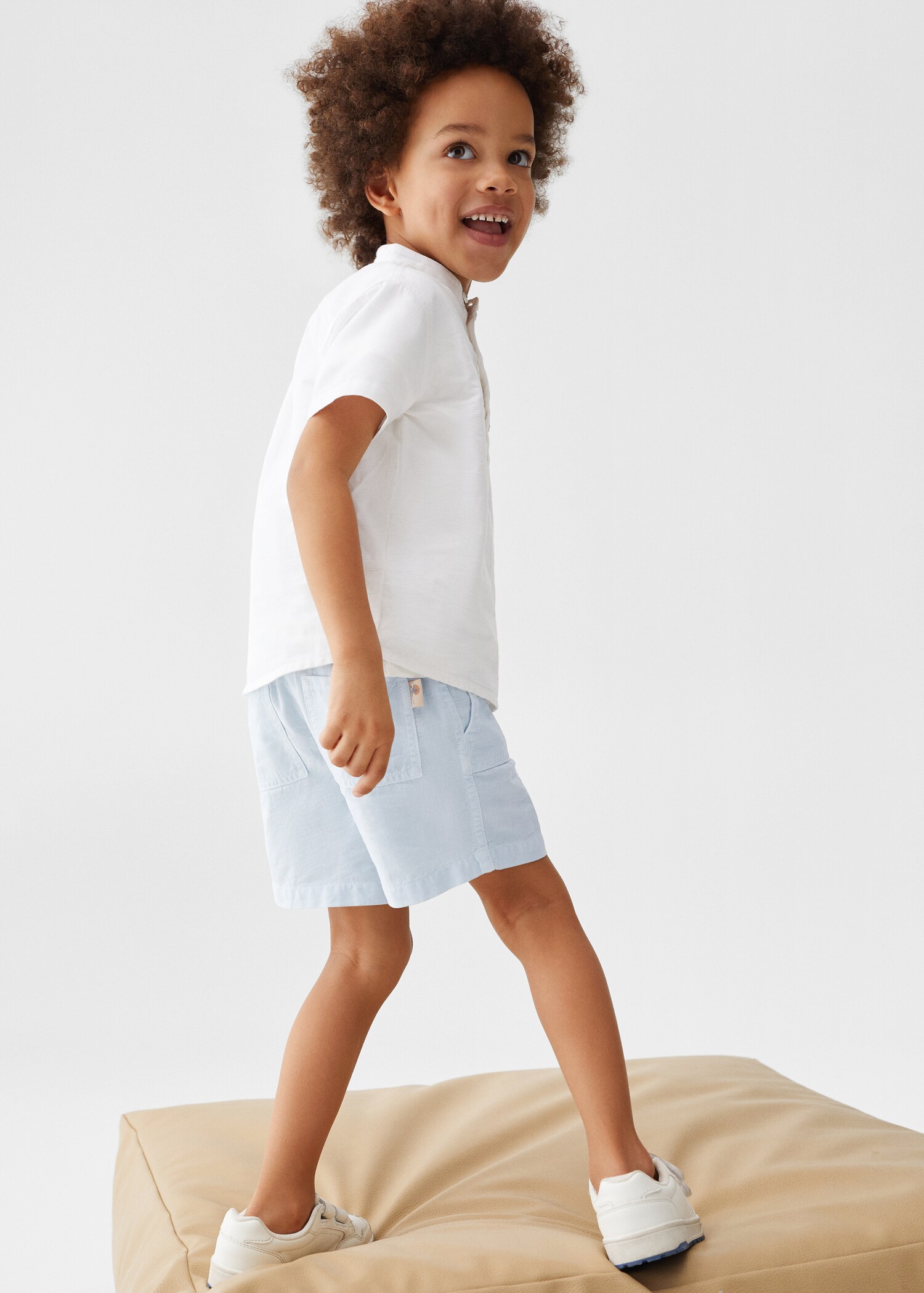 Cotton Bermuda shorts - Details of the article 2